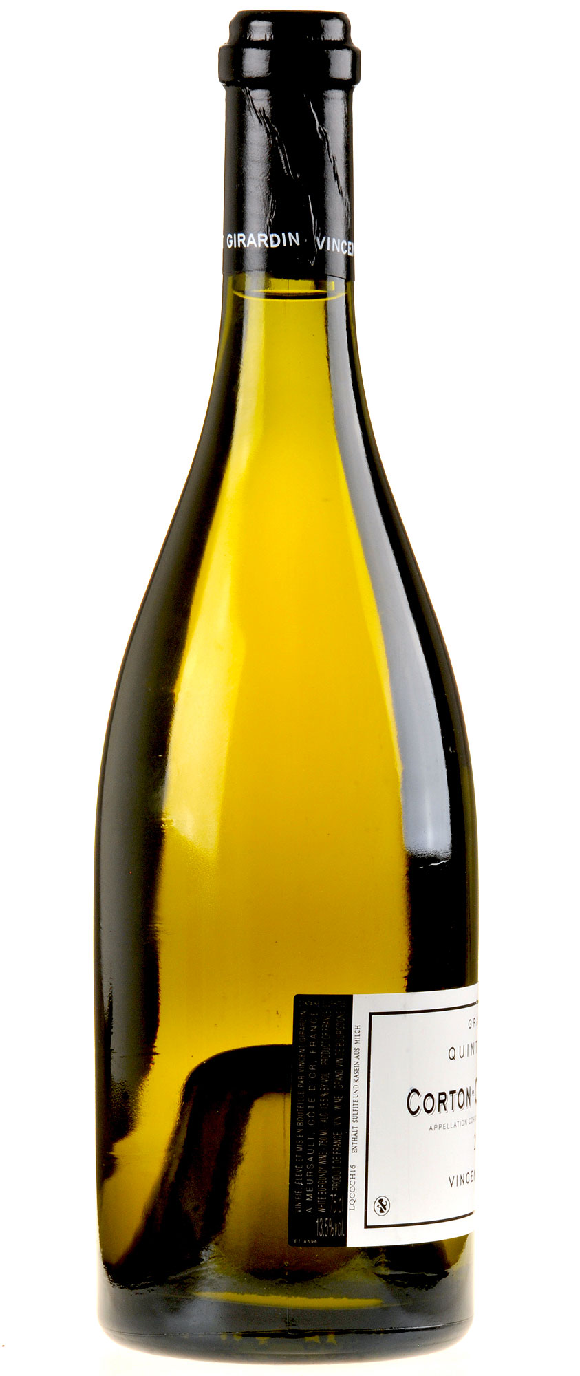 Vincent Girardin Bourgogne Blanc Corton-Charlemagne Quintessence Grand Cru 2016 Seite