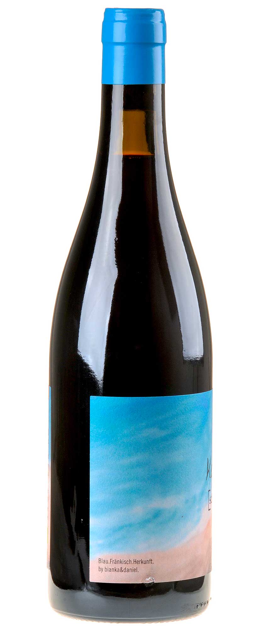 Weingut Bianka und Daniel Schmitt Kékfrankos 2020 Seitenetikett