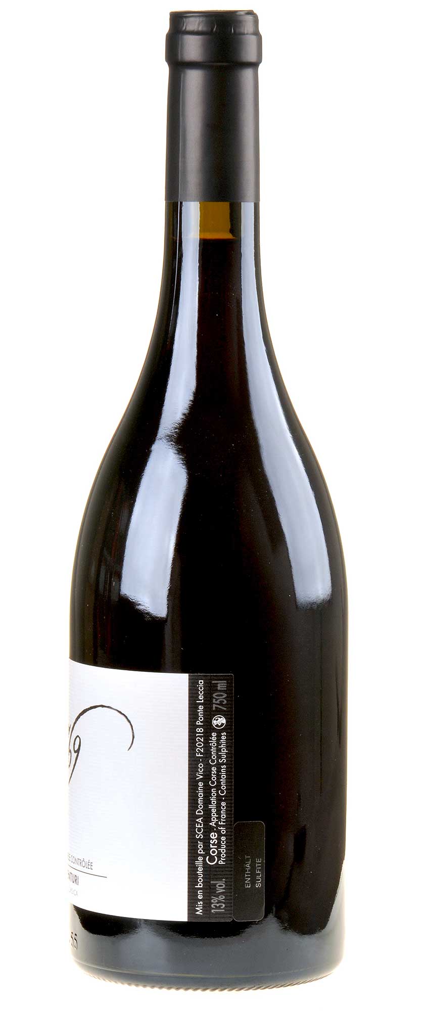 Clos Venturi 1769 Rouge 2018 Rücketikett