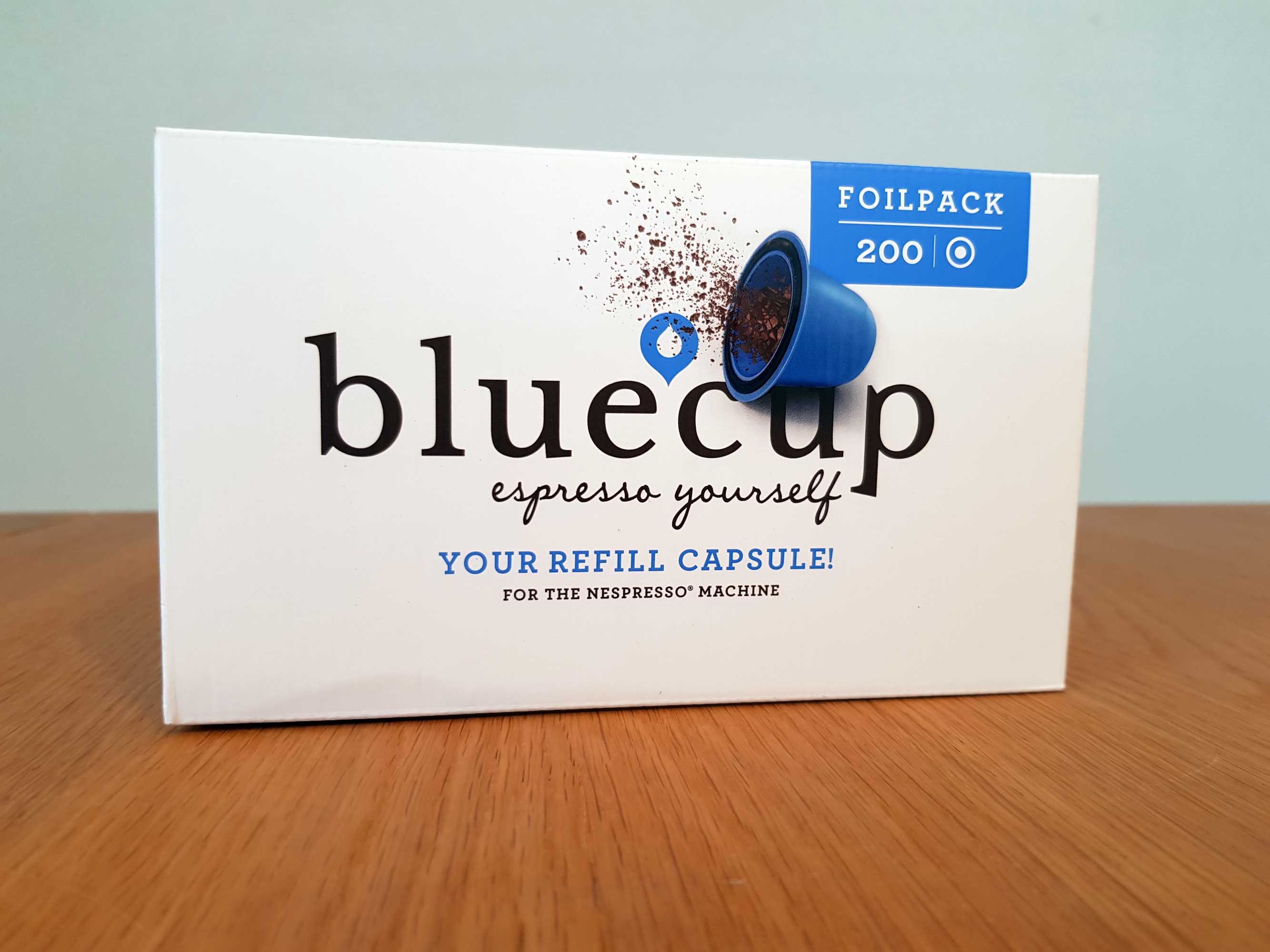 bluecup Foil pack 200 RT mit 200 lids