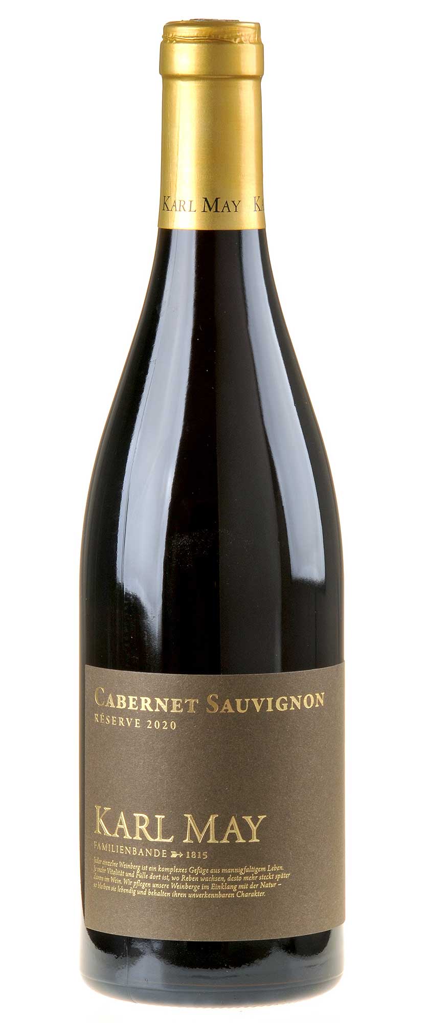 Karl May Cabernet Sauvignon Réserve 2020