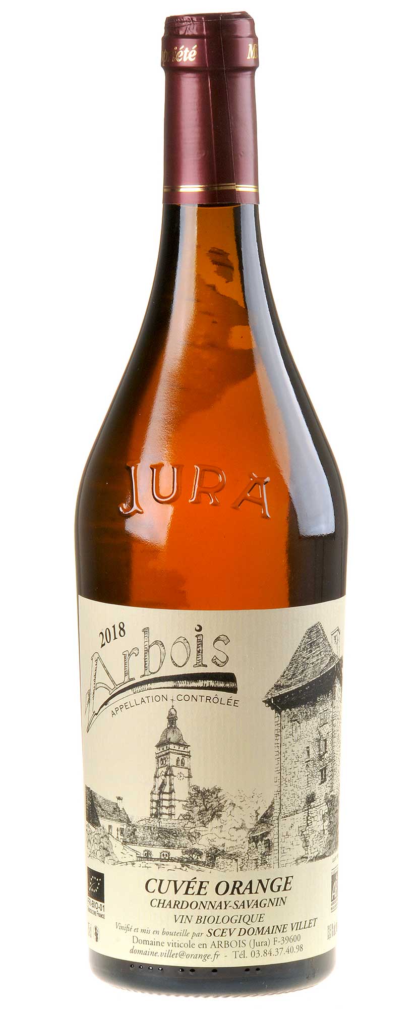 Domaine Villet Cuvée Orange Bio 2018