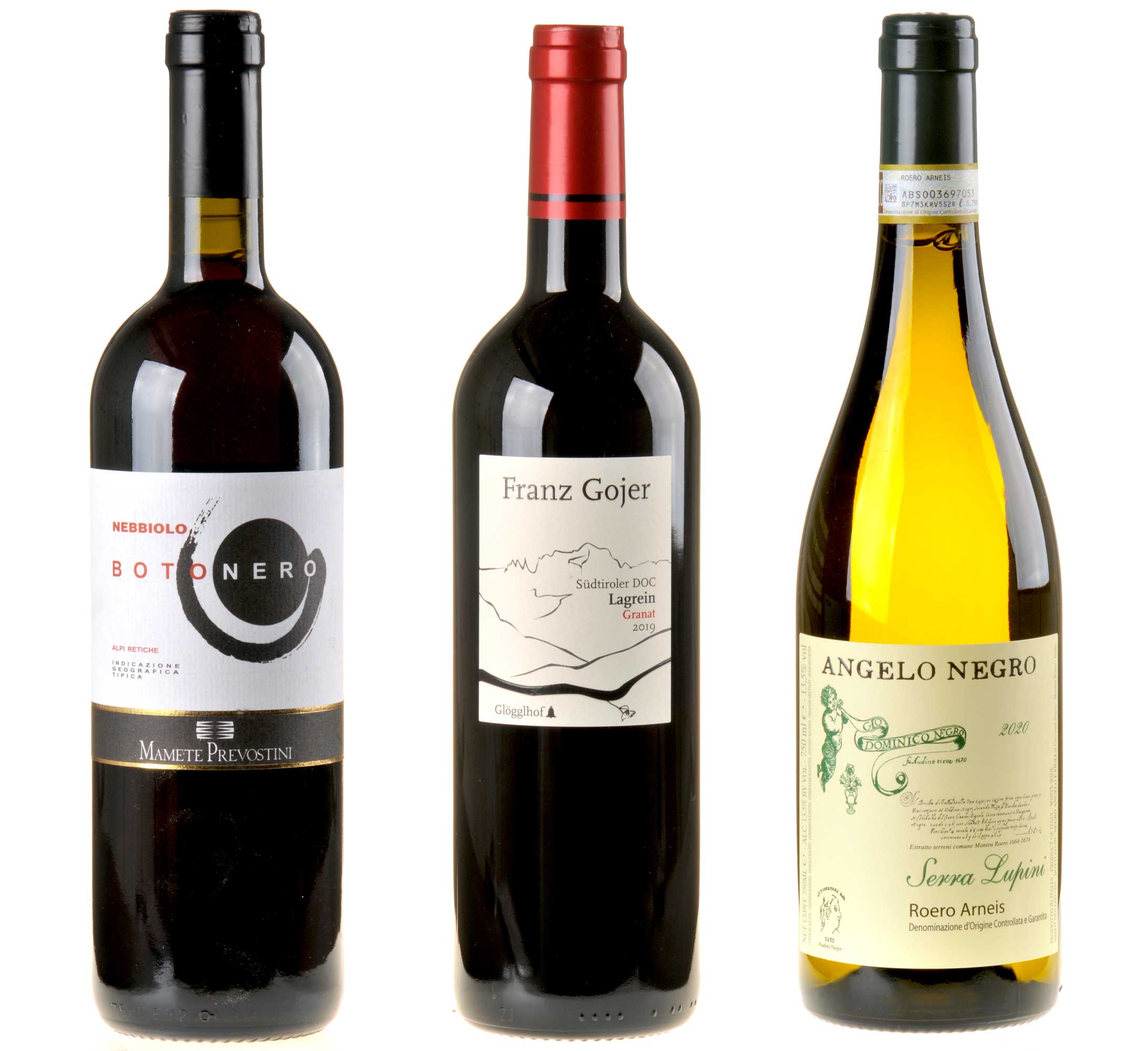 3er-Weinpaket "Von alpinen Terrassen & sanften Hügel" zum Livestream: Herbstliche Speisebegleiter