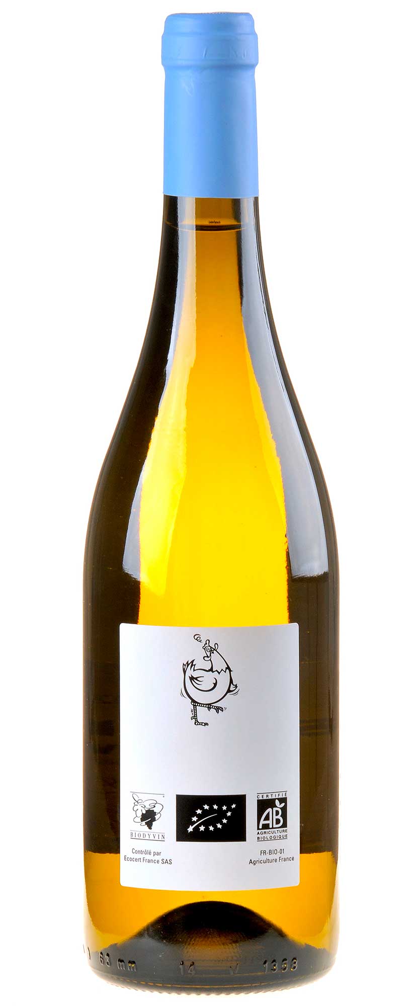 Domaine de la Pépière Les Gras Moutons Muscadet Sèvre-et-Maine sur lie Bio 2021 Rücketikett