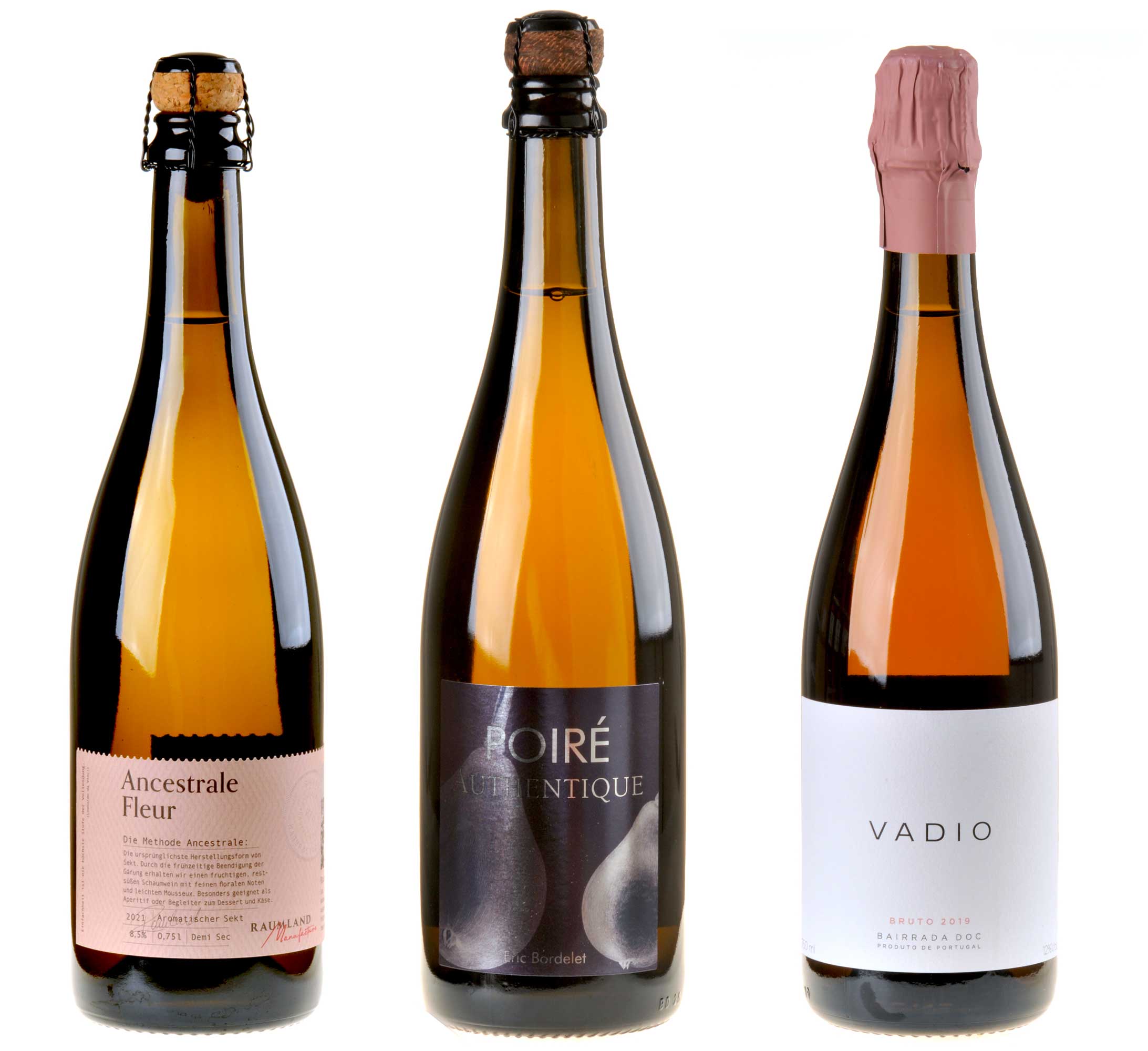 3er-Weinpaket Ungewöhnlich prickelnd! zum vinocentral-Livestream 3 Gläser: Schaumwein