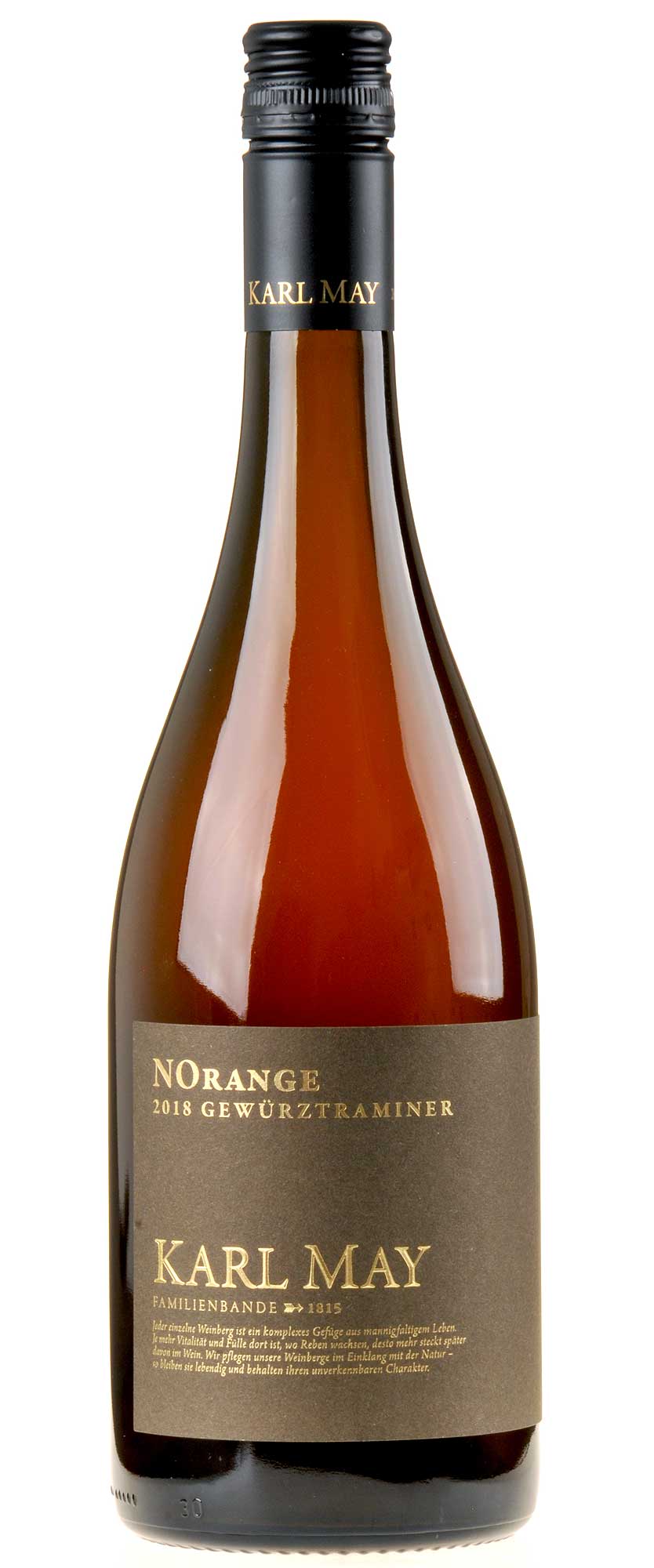 Karl May NOrange Gewürztraminer 2018 Bio