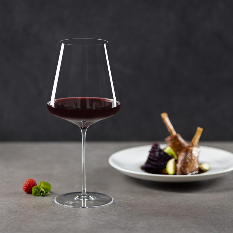 Bild Glas Sine Vino Beeren Nana Minze mit Dekor Vorschlag