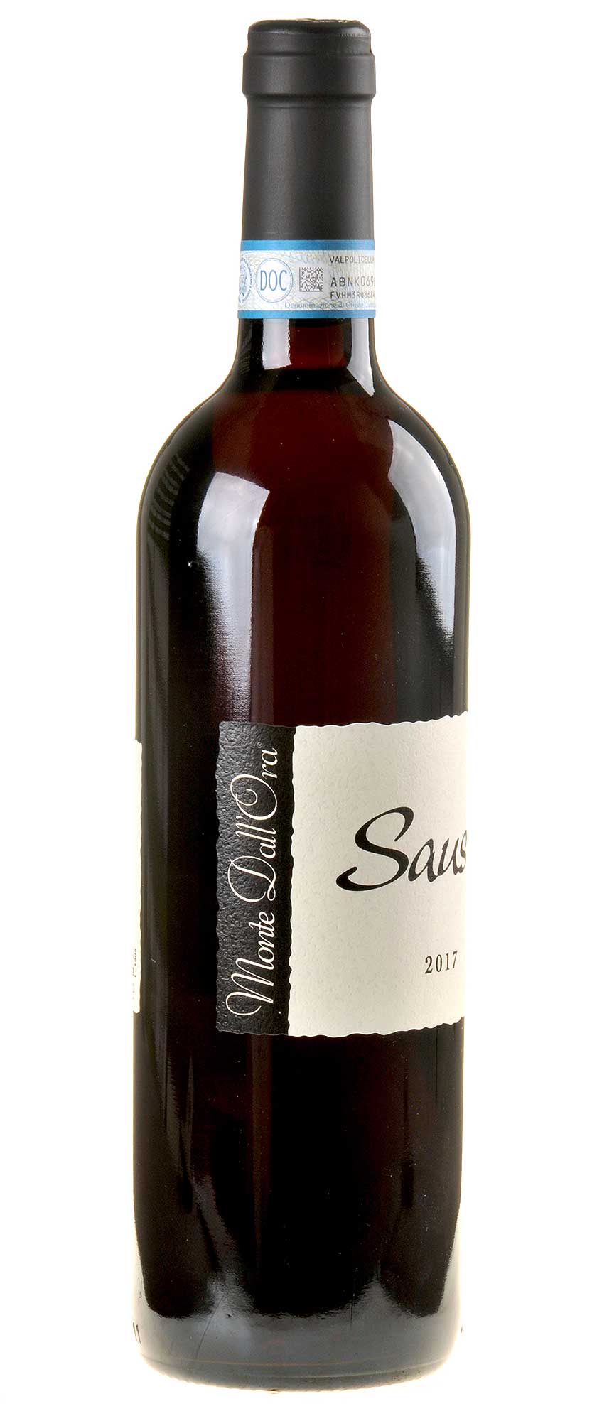 Monte Dall'Ora Valpolicella Classico Superiore Ripasso Sausto Bio 2017 Seitenetikett