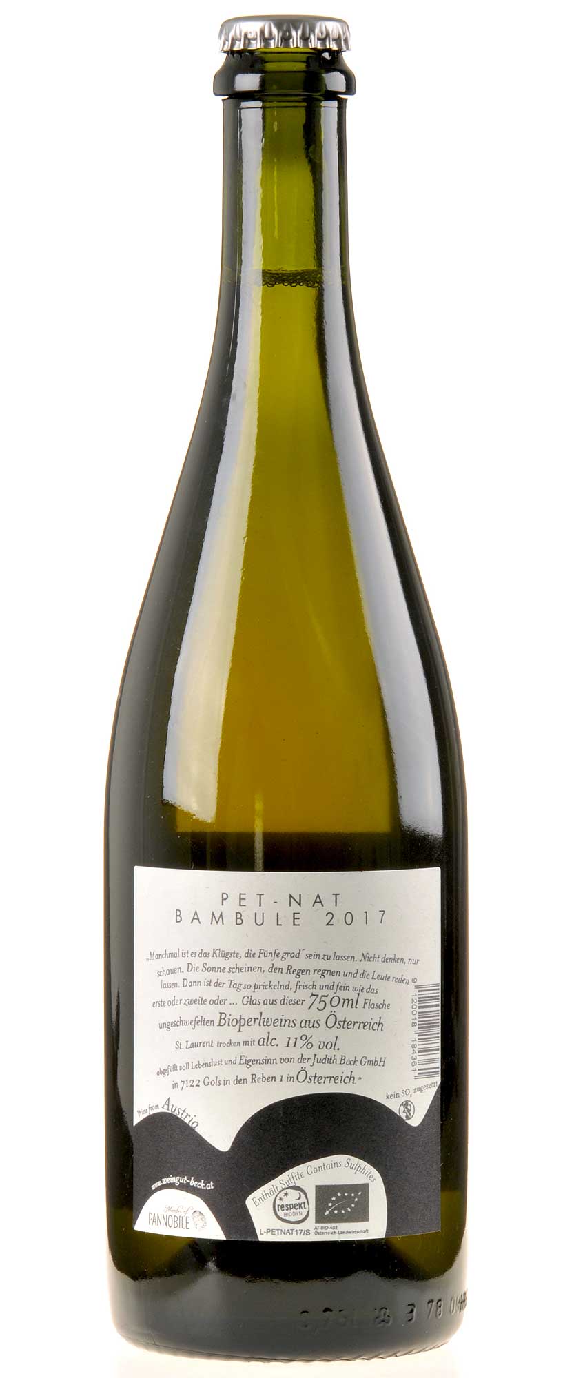 Judith Beck Pet Nat "S" Bambule! 2017 Rücketikette