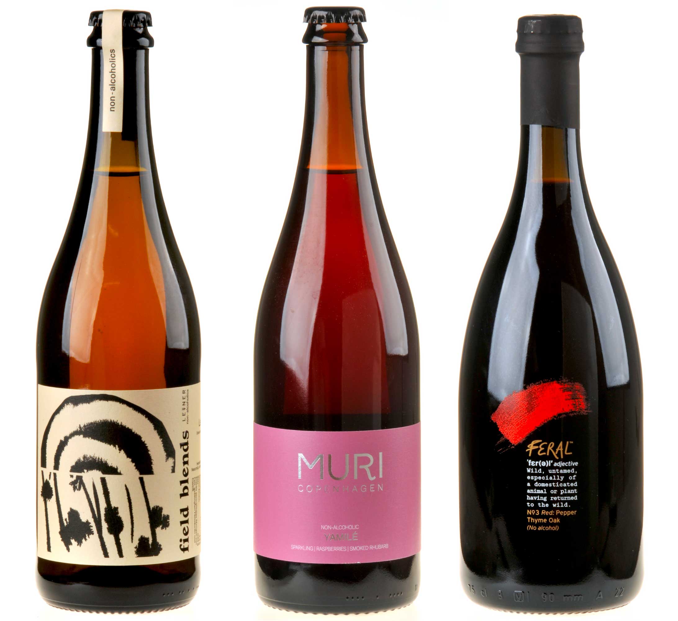 3er-Paket Kulinarische Komplizen ohne Promille zum Livestream 3 Gläser: Alkoholfreie Speisebegleiter