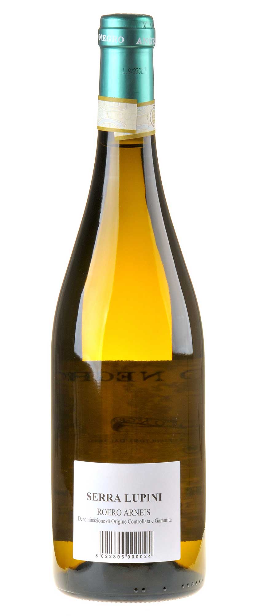 Negro Angelo e Figli Roero Arneis Serra Lupini 2023 Rücketikett