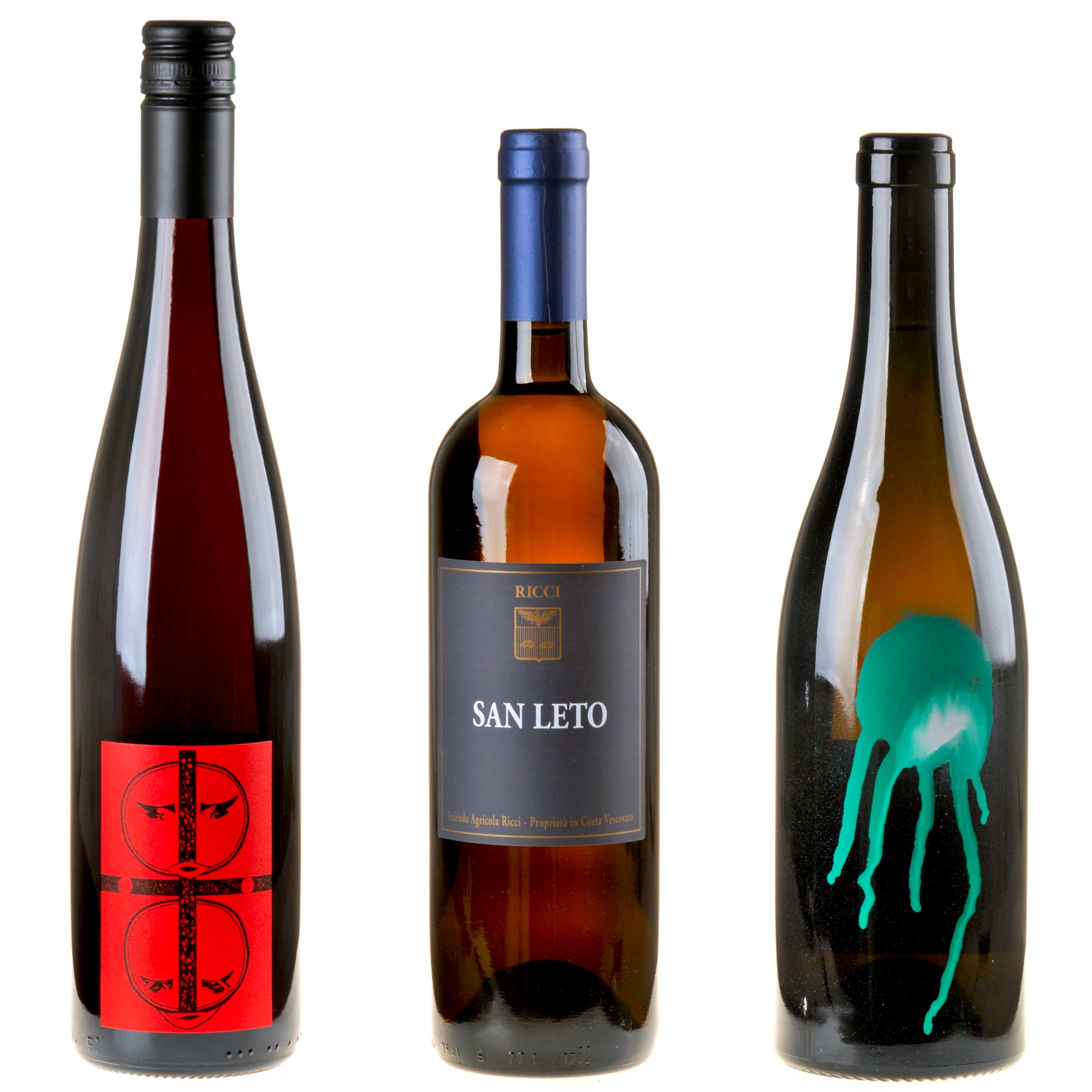 3er-Weinpaket Tour de Nature Europa zum Livestream 3 Gläser: Naturwein Part IV