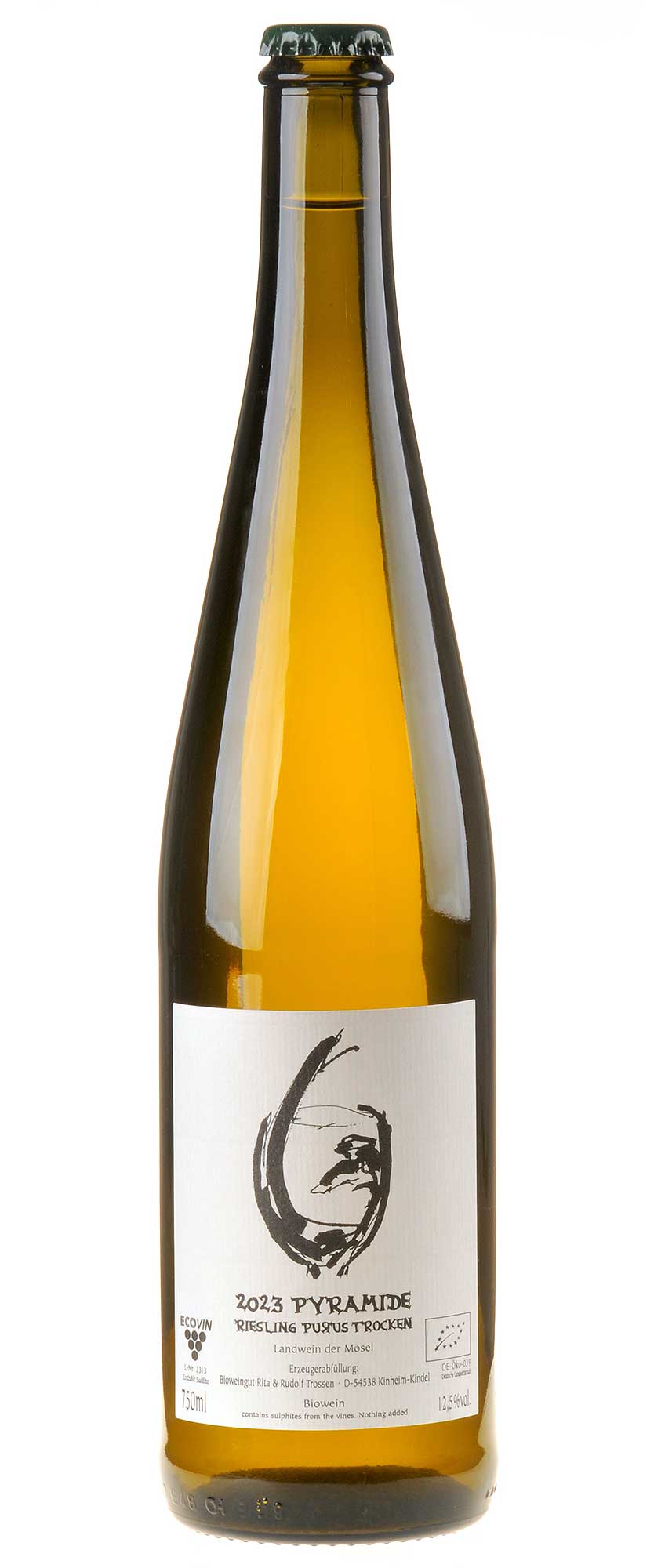 Rita & Rudolf Trossen Pyramide Purus Riesling trocken Bio 2023