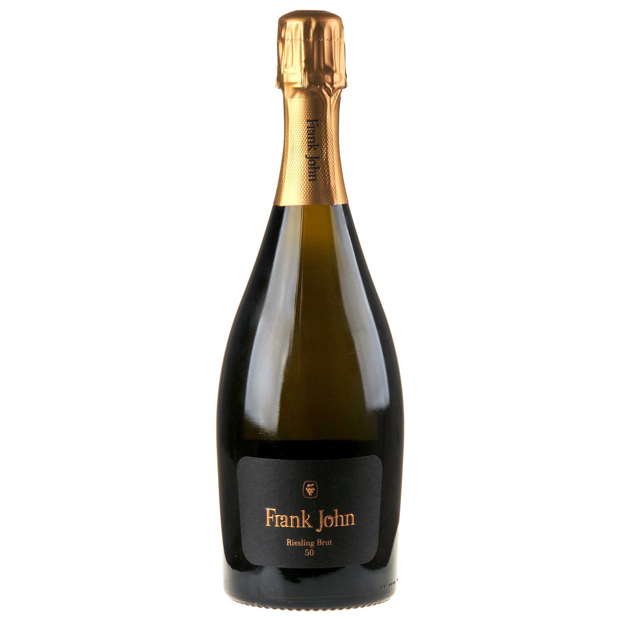 Frank John Riesling Brut min. 50 Mon. Hefelager Bio 2018