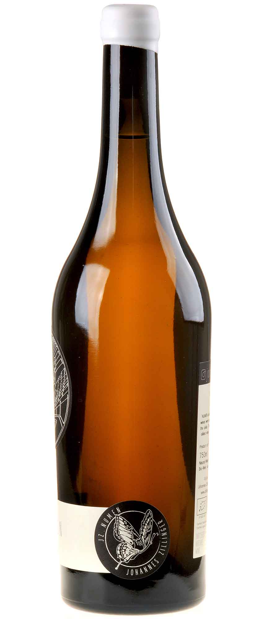 Johannes Zillinger NUMEN Riesling Bio 2020 Seitenetikett