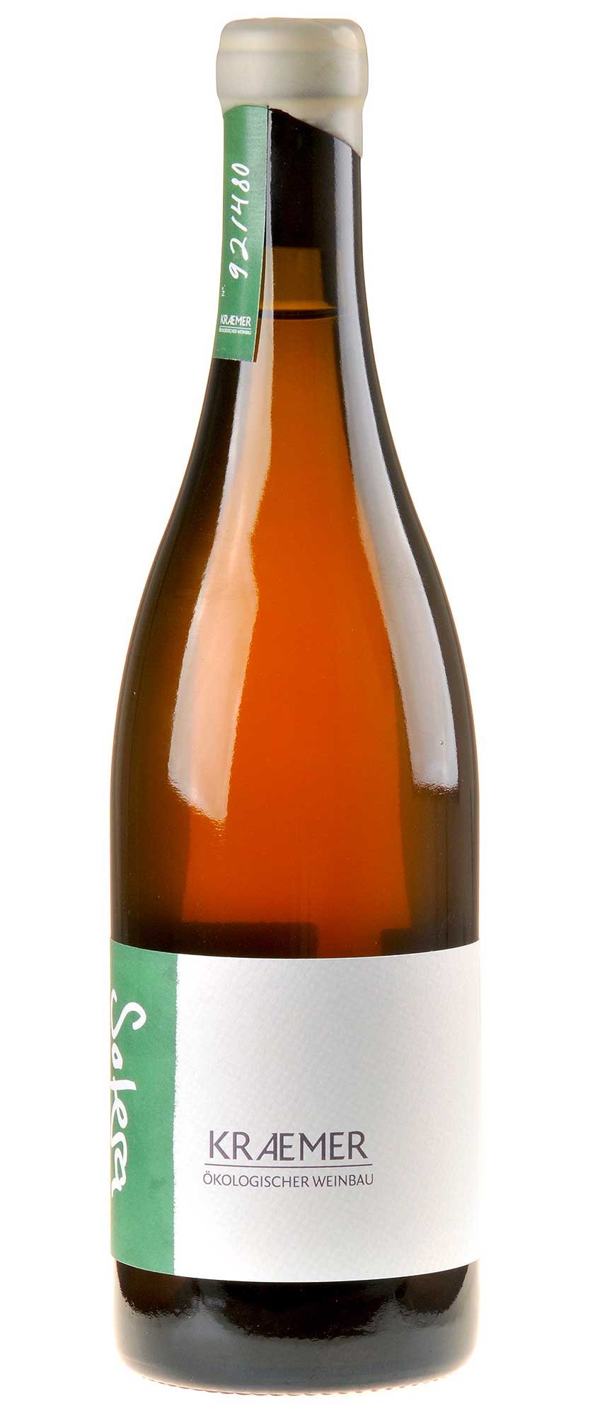 Ökologischer Land- & Weinbau KRAEMER Silvaner Solera Bio 18/19/20 Seitenetikett