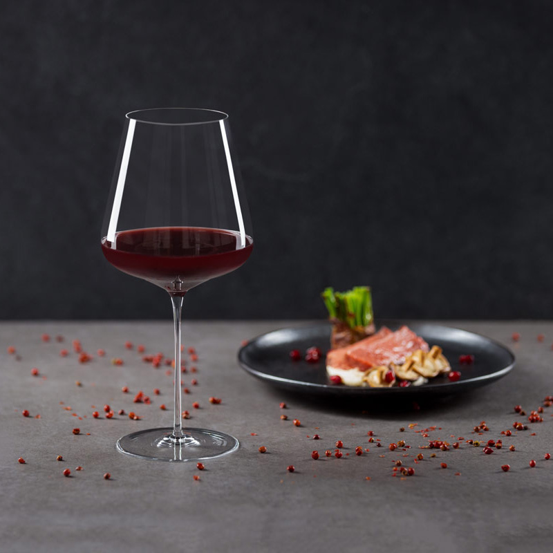 Bild Glas Vino Schlehe Rosa Pfeffer mit Vorschlag Speisebegleitung