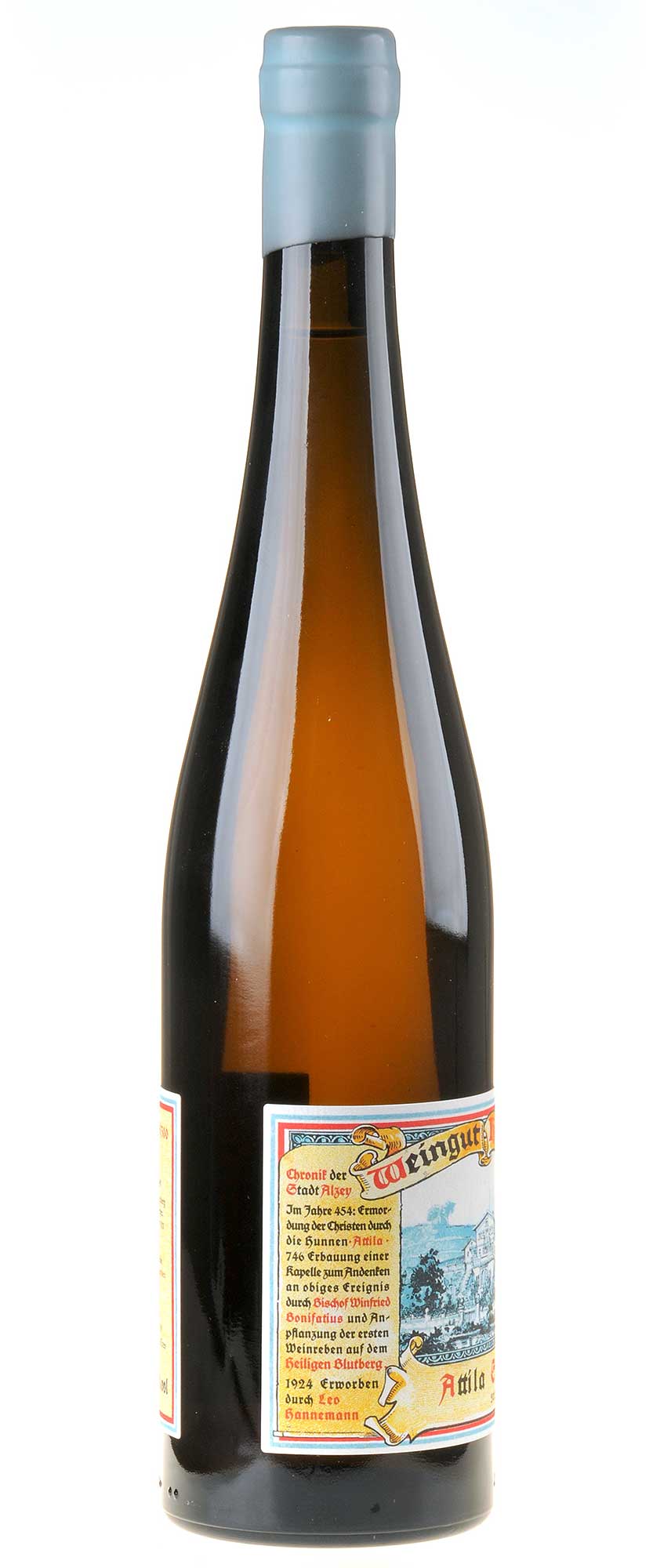 Weingut Heiligenblut Silvaner Attila 2022 Seitenetikett