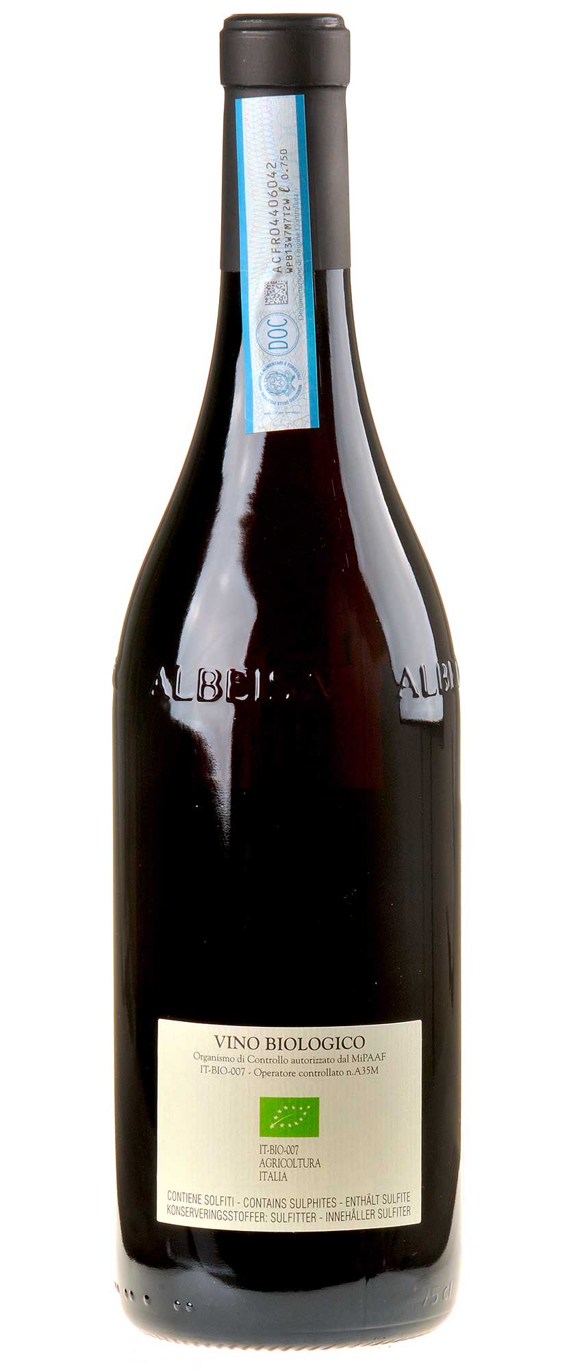 E.Pira & Figli Chiara Boschis Langhe Nebbiolo Bio 2020 Rücketikett