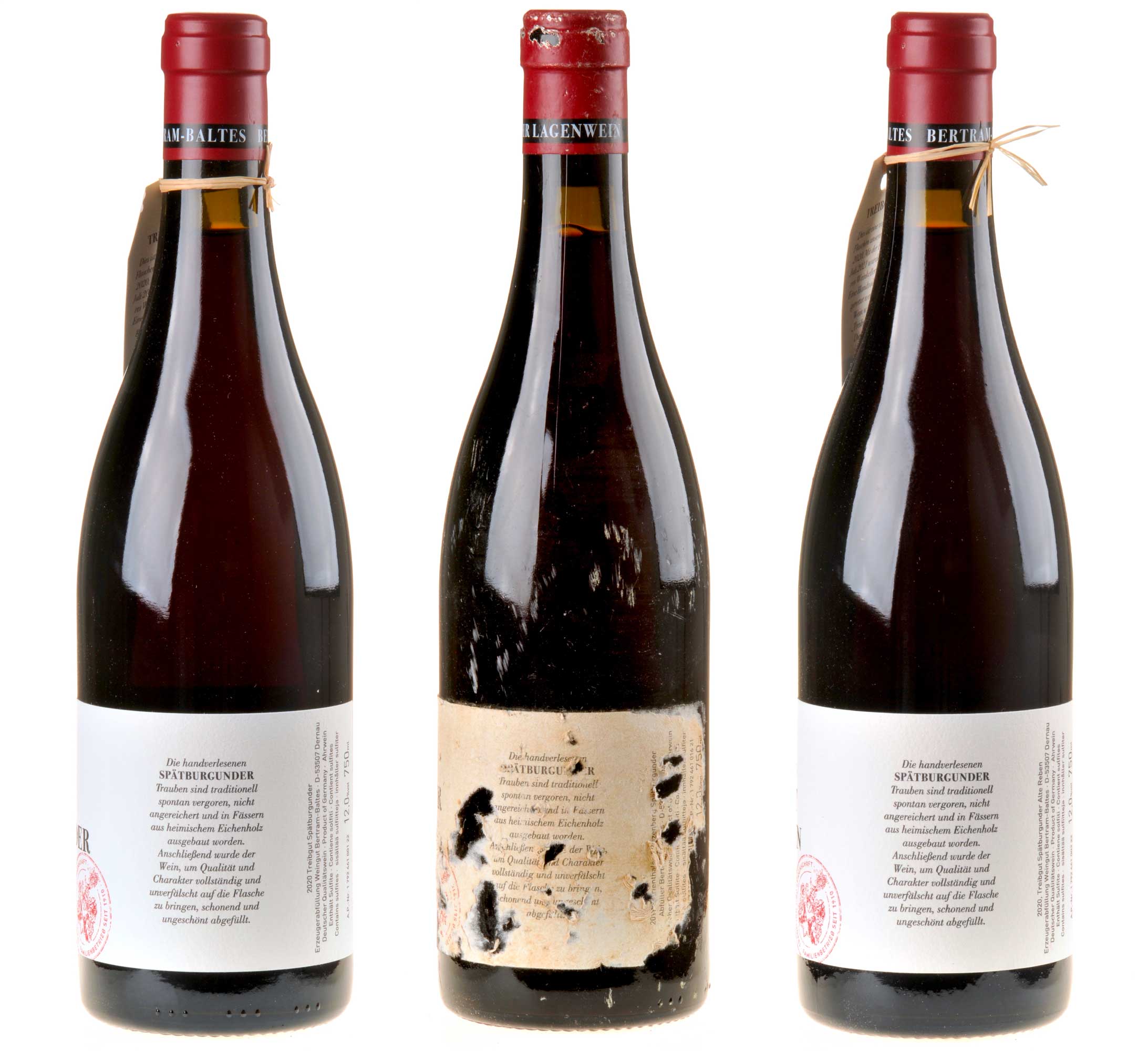 Bertram - Baltes Spätburgunder Treibgut Trotzenberg Paket Seitenetikett