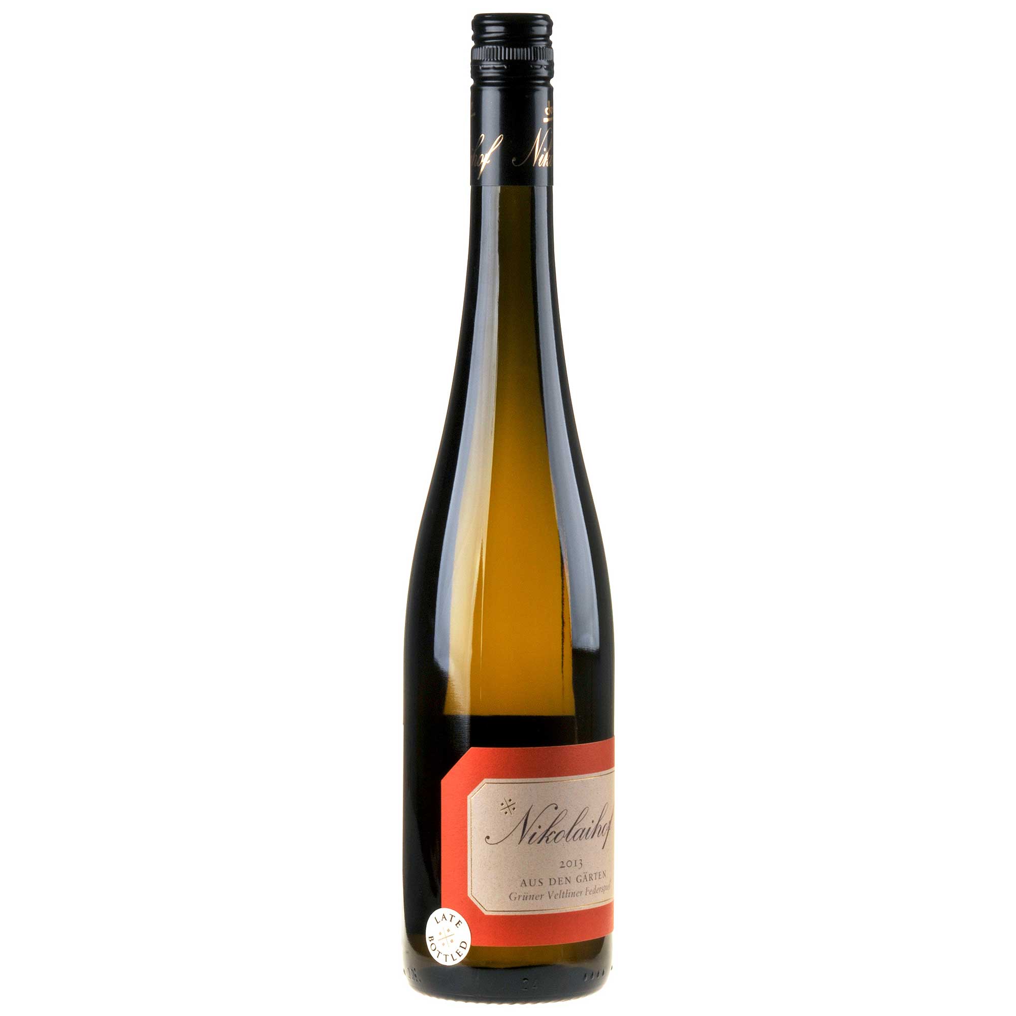 Nikolaihof Grüner Veltliner Aus den Gärten Federspiel late bottled 2013
