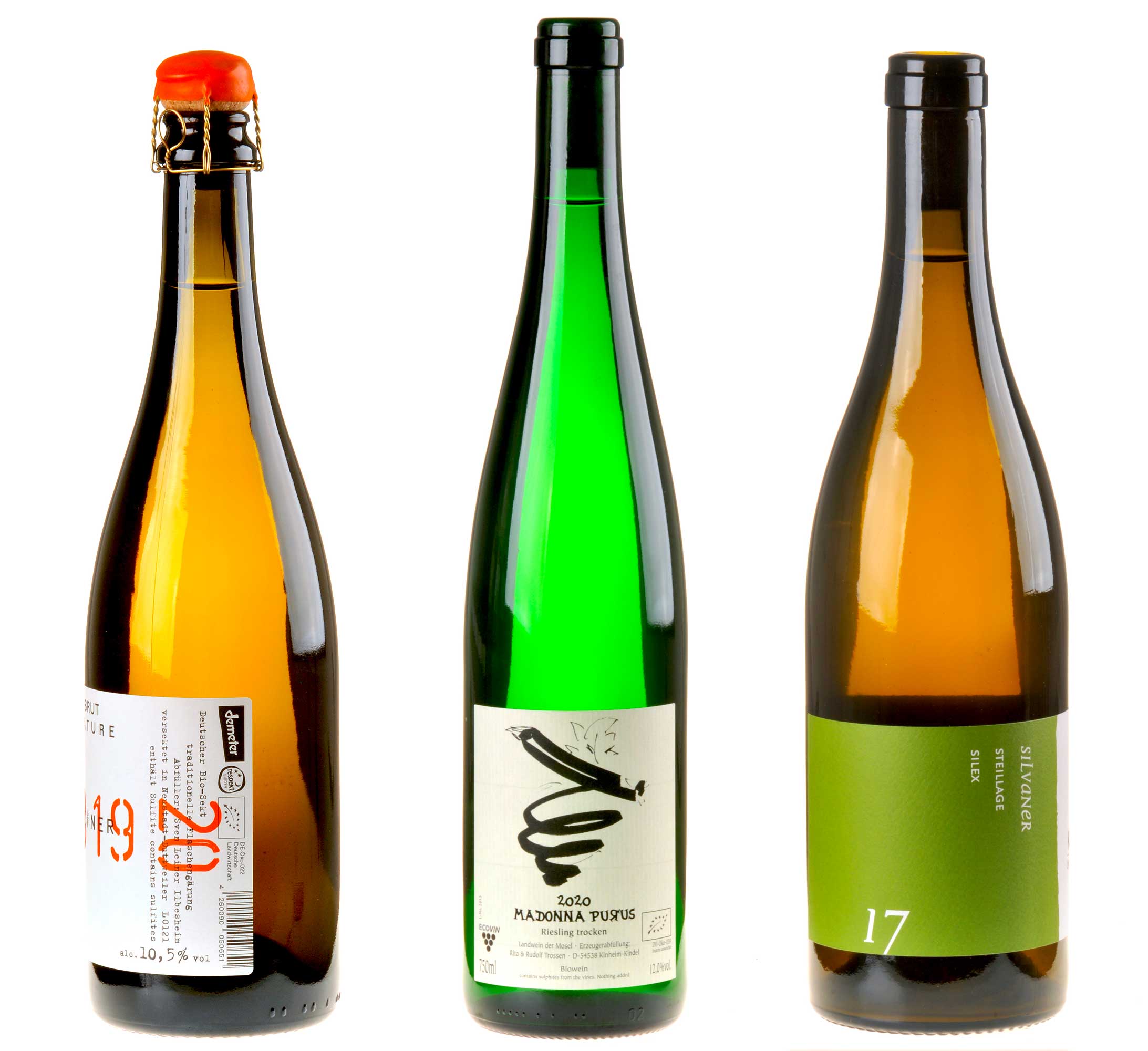 3er-Weinpaket Tour de Nature Deutschland zum vinocentral-Livestream 3 Gläser Naturwein Part I