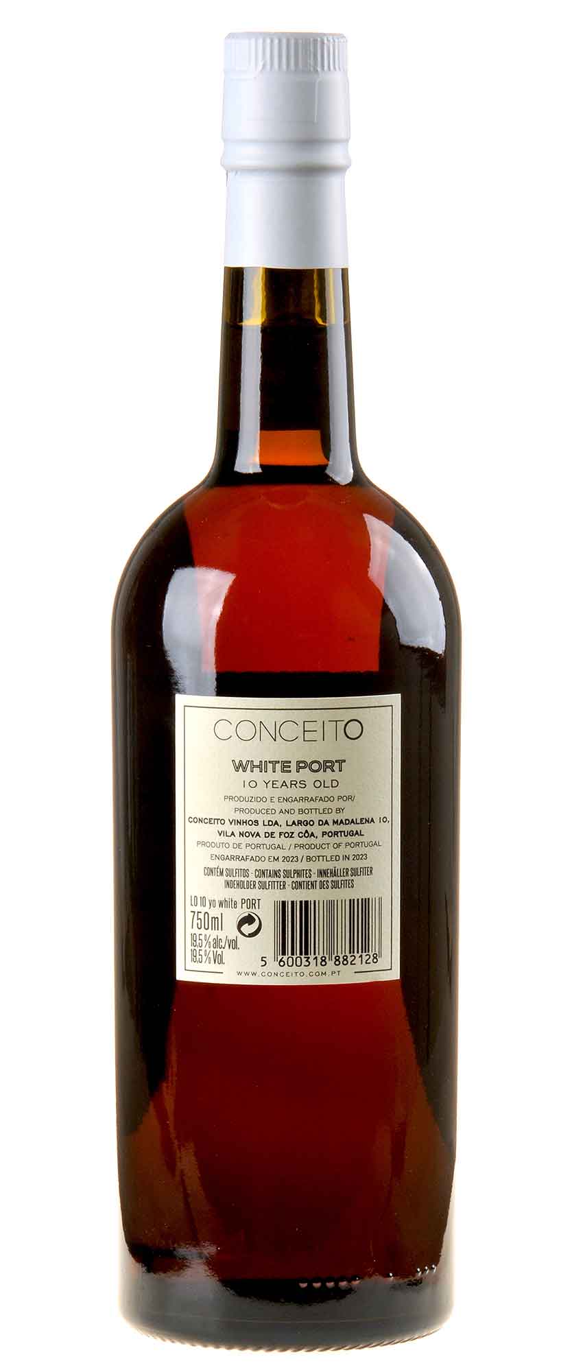 Conceito Vinhos White Port 10 Years old Rücketikett