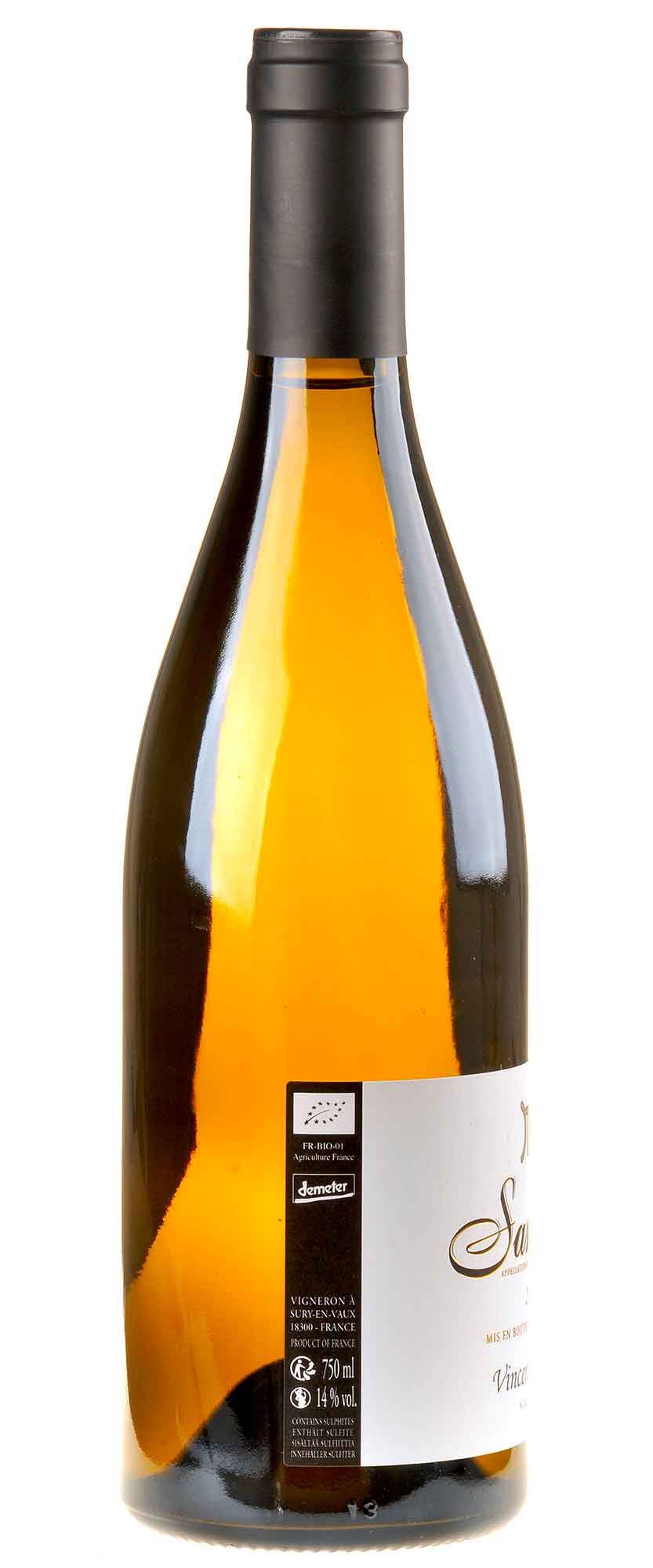 Vincent Gaudry Sancerre Blanc Constellation du Scorpion Bio 2020 Rücketikett