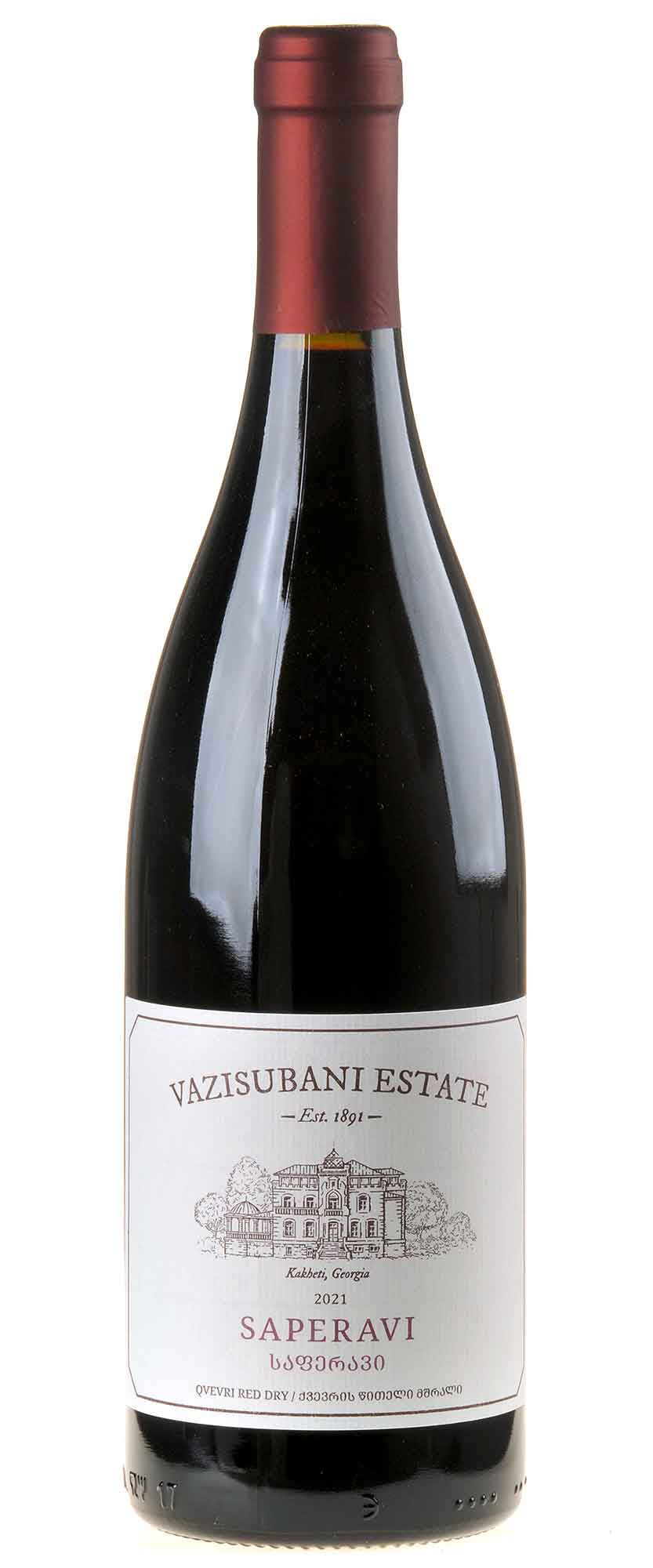 Vazisubani Estate Quevri Saperavi 2021