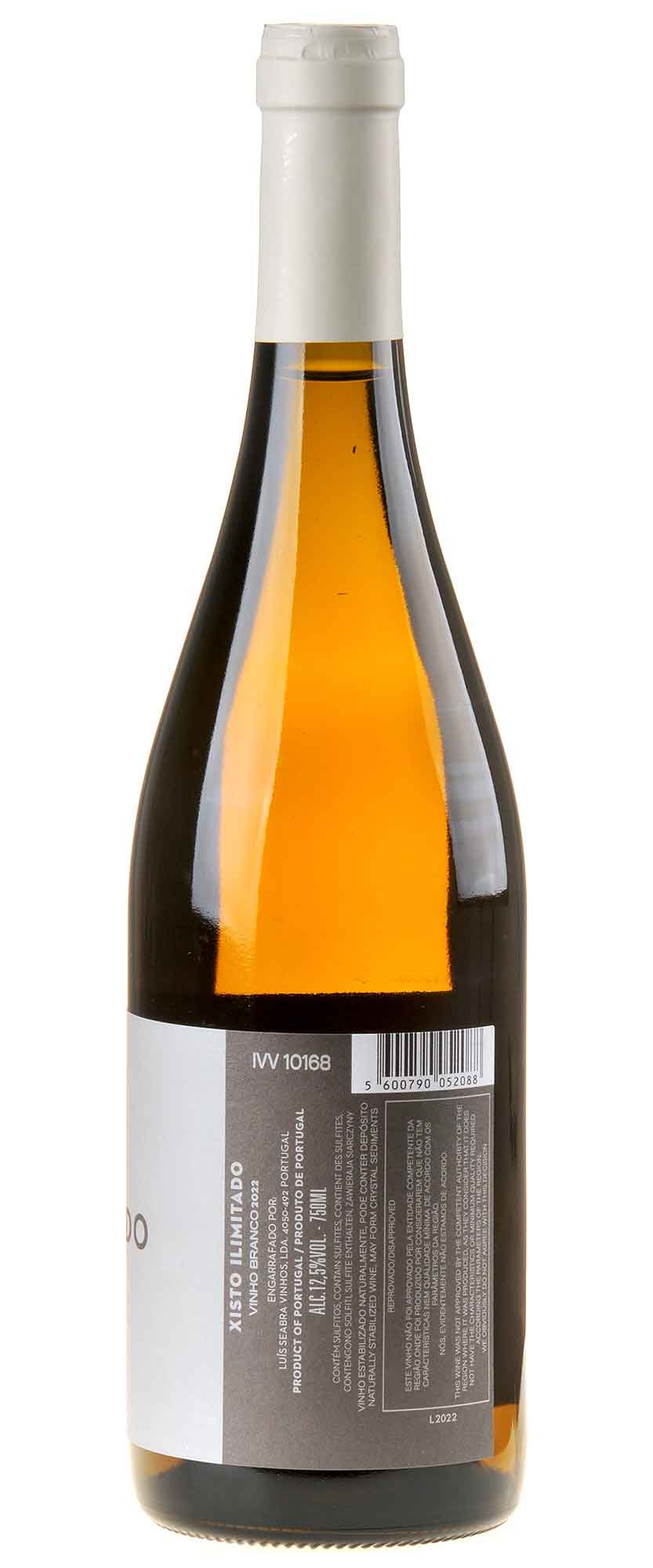 Luis Seabra Vinhos Xisto Ilimitado Branco 2022 Rücketikett