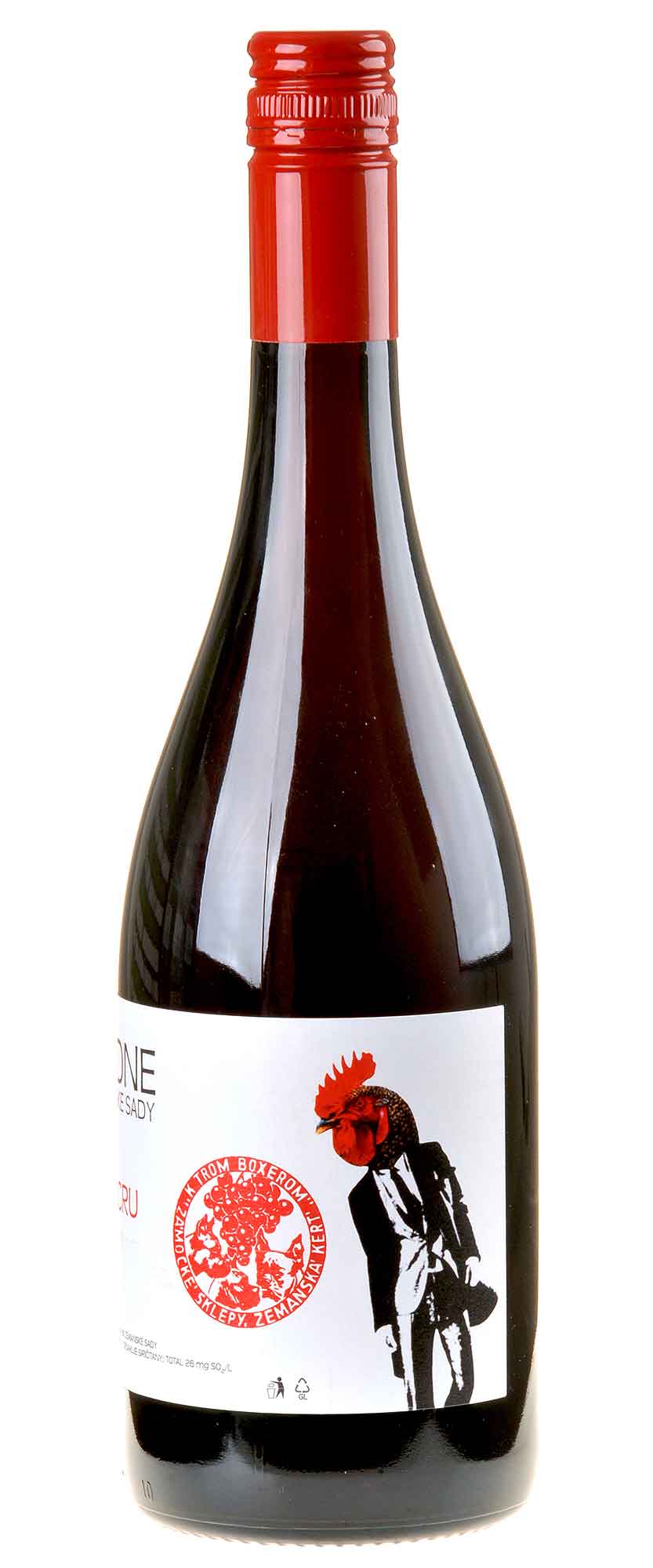 Slobodné Vinárstvo Partisan Cru 2016 Rücketikett