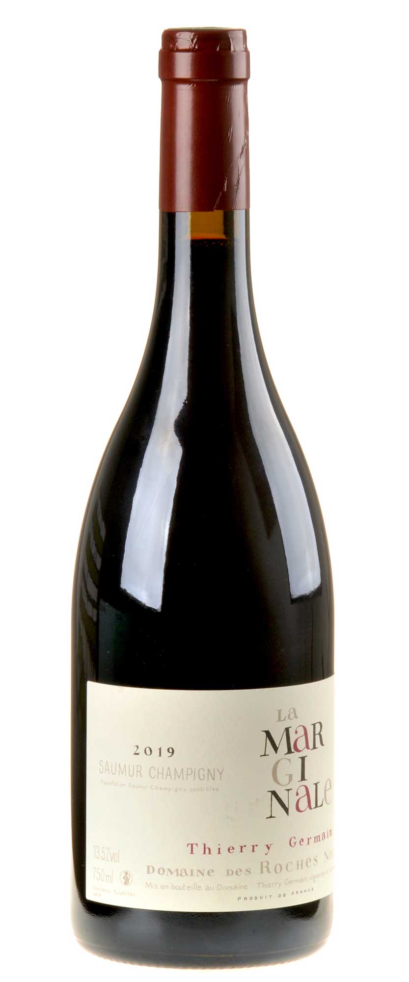 Domaine des Roches Neuves La Marginale Saumur Champigny 2019 Rücketikette