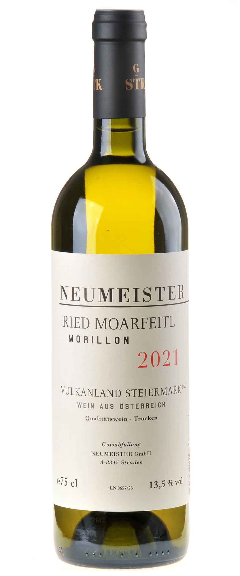 Neumeister Morillon Ried Moarfeitl GSTK Bio 2021