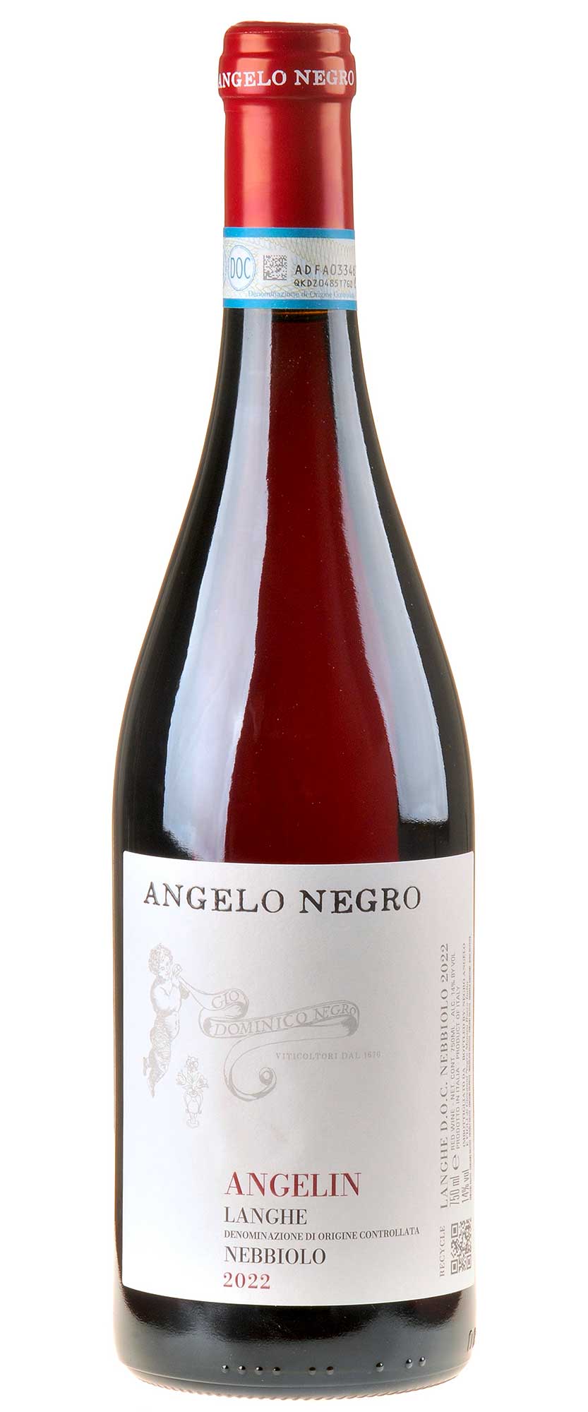 Negro Angelo e Figli Langhe Nebbiolo Angelin 2022