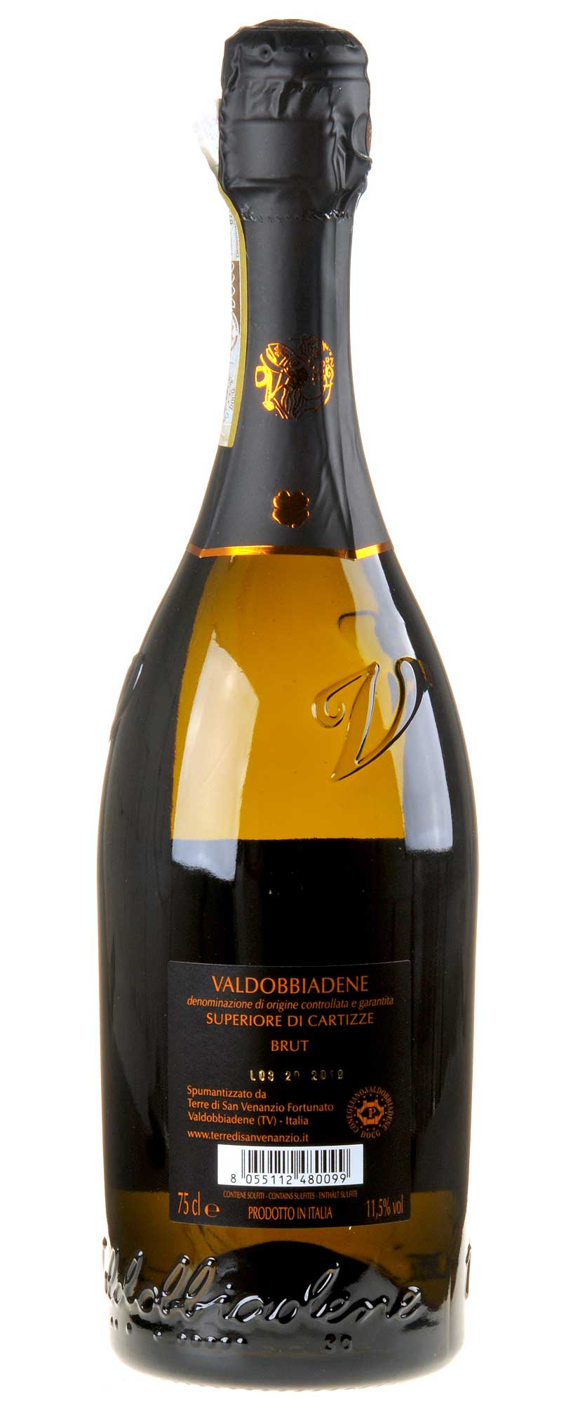 Terre di San Venanzio - Fortunato Valdobbiadene Prosecco Superiore di Cartizze Brut Rücketikette