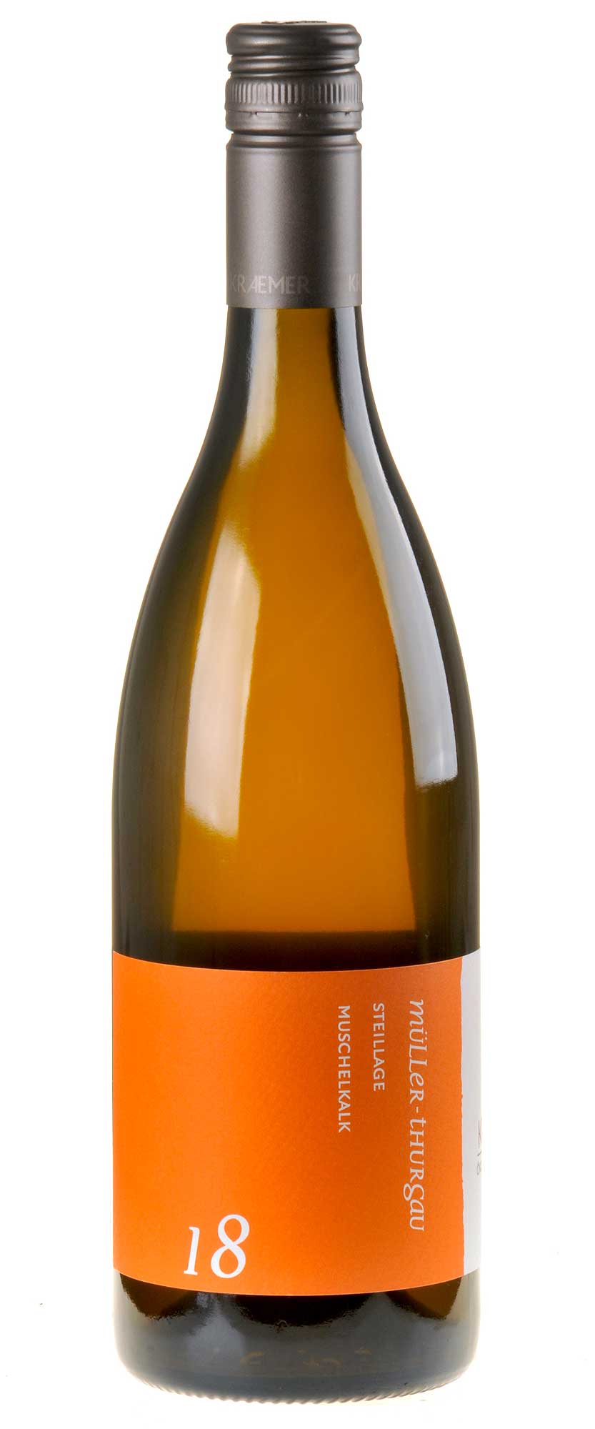 Ökologischer Land- & Weinbau KRAEMER Müller-Thurgau Muschelkalk Bio 2018