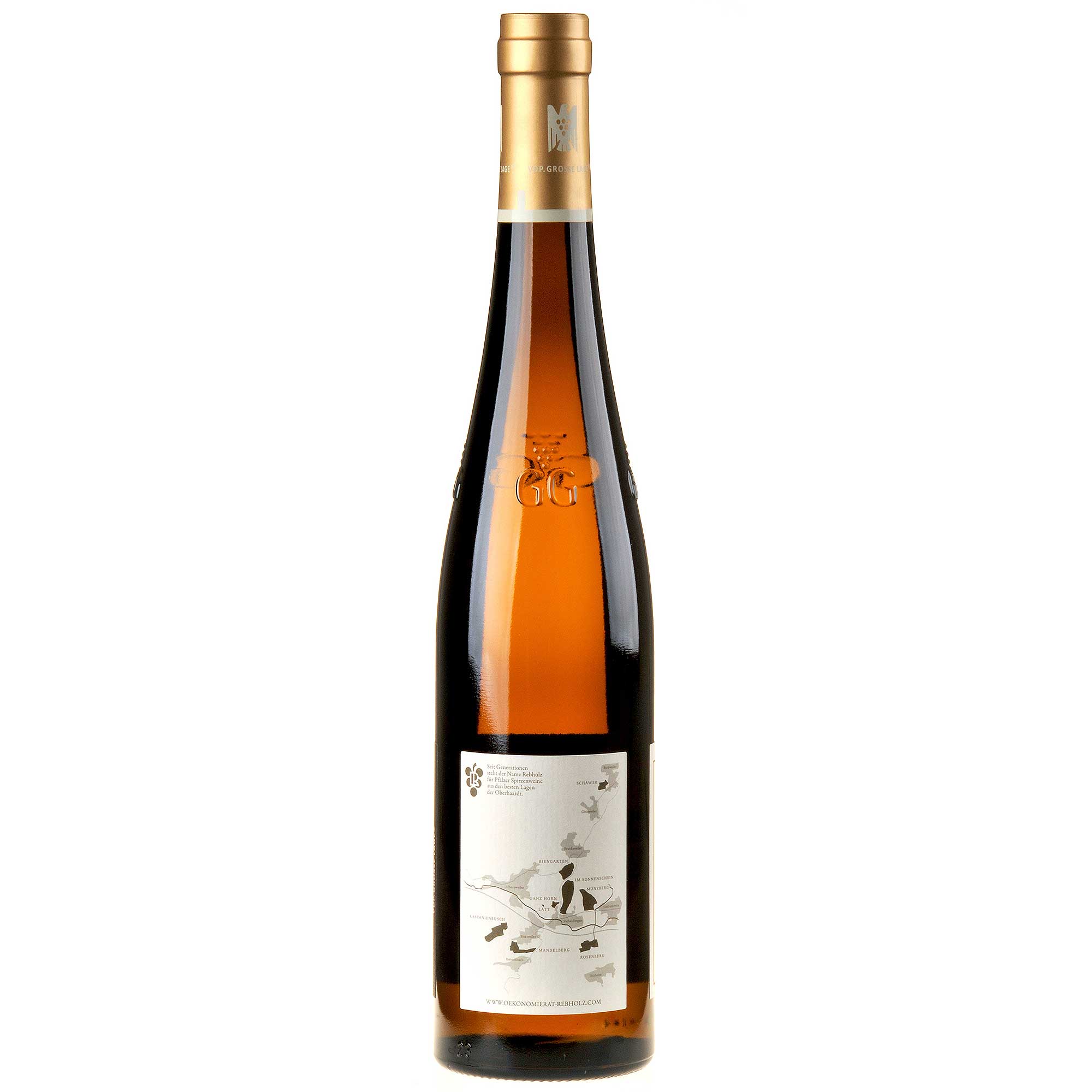 Weingut Ökonomierat Rebholz Riesling Kastanienbusch Großes Gewächs 2024 Ruecketikett