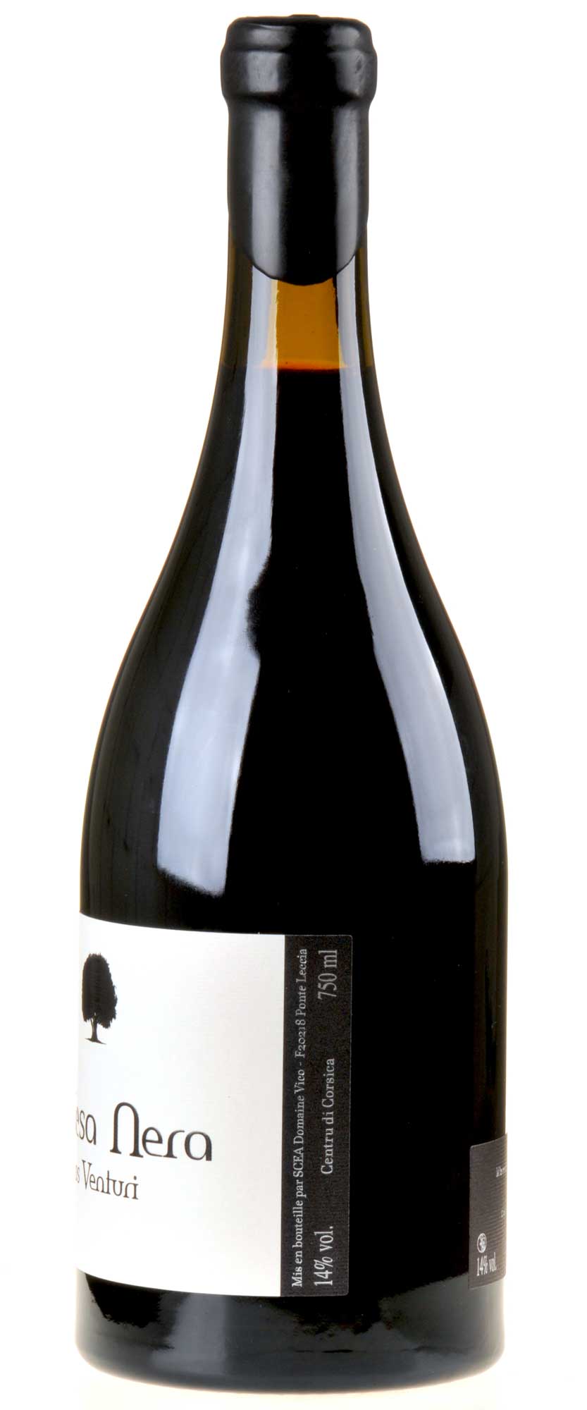 Clos Venturi Chiesa Nera Rouge 2015 Seitenentikette