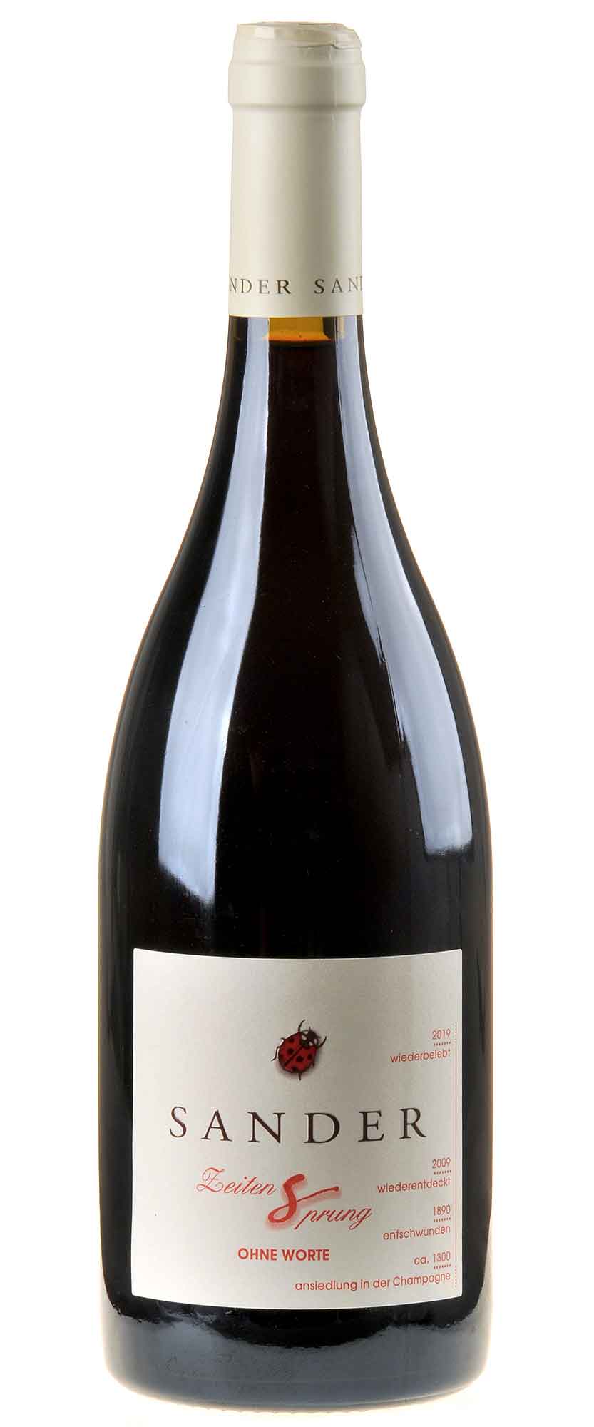 Weingut Sander ohne Worte Zeitensprung Bio 2022