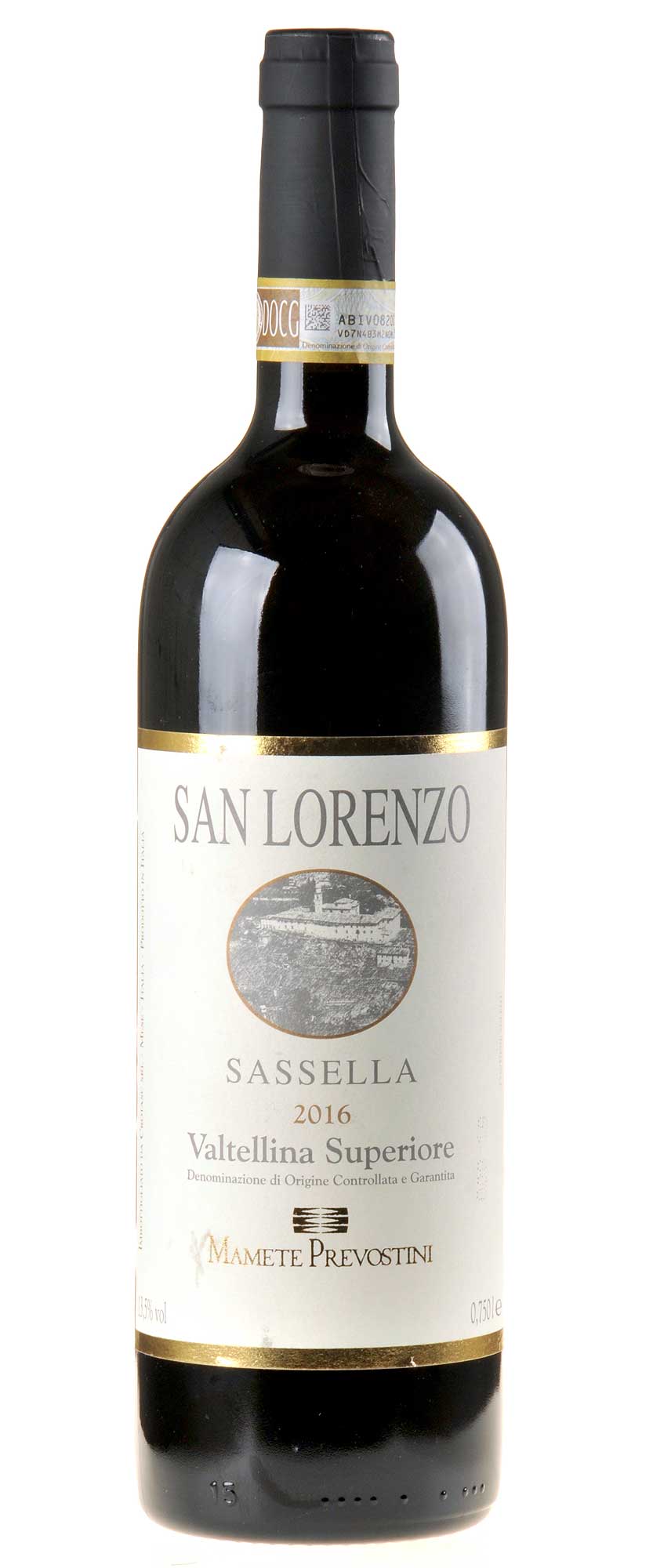 Mamete Prevostini "San Lorenzo" Sassella Valtellina Superiore 2015