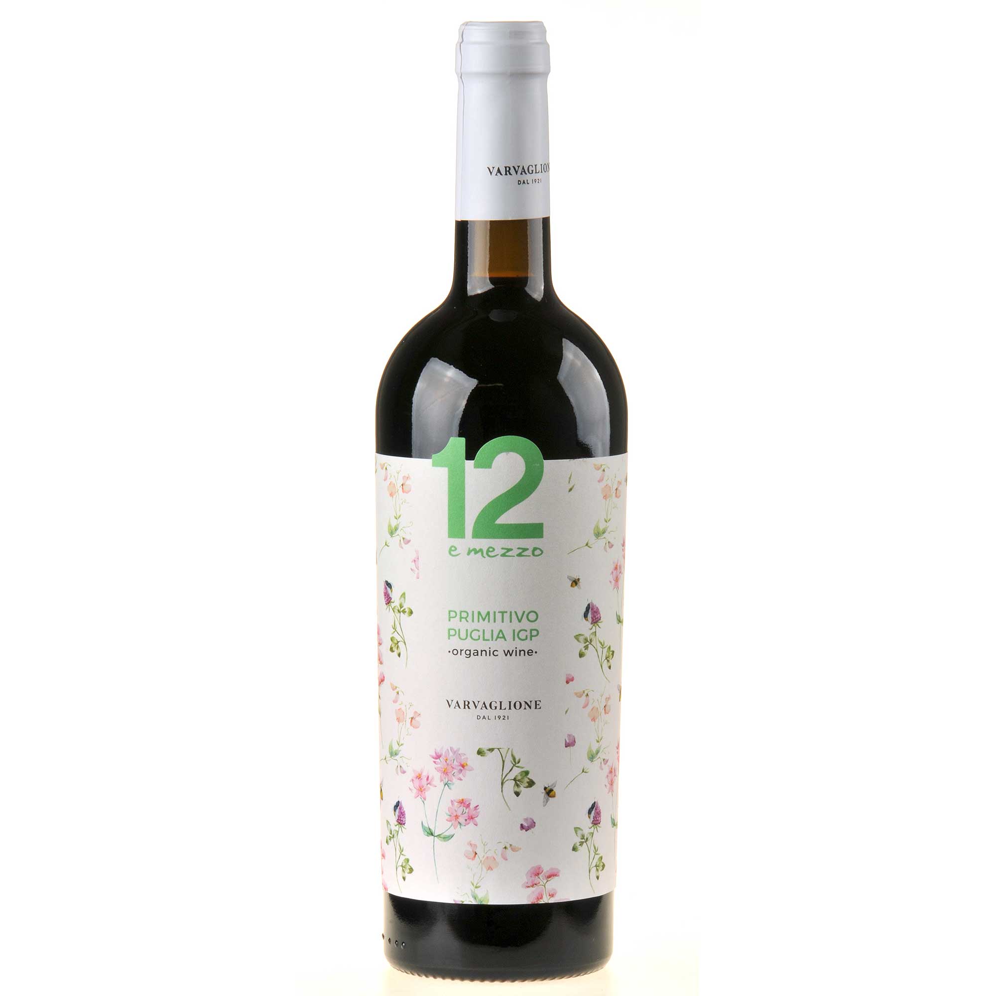 Varvaglione 12 e Mezzo Primitivo Puglia Bio 2023