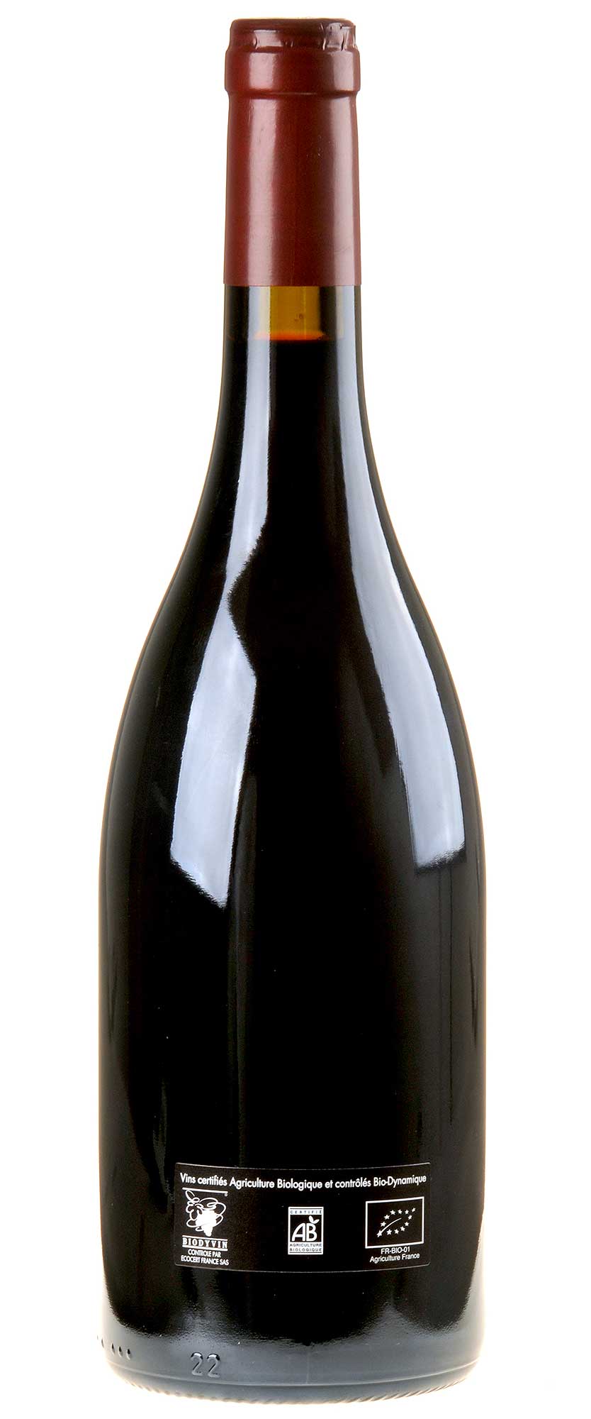 Domaine des Roches Neuves La Marginale Saumur Champigny Bio 2020 Rücketikett