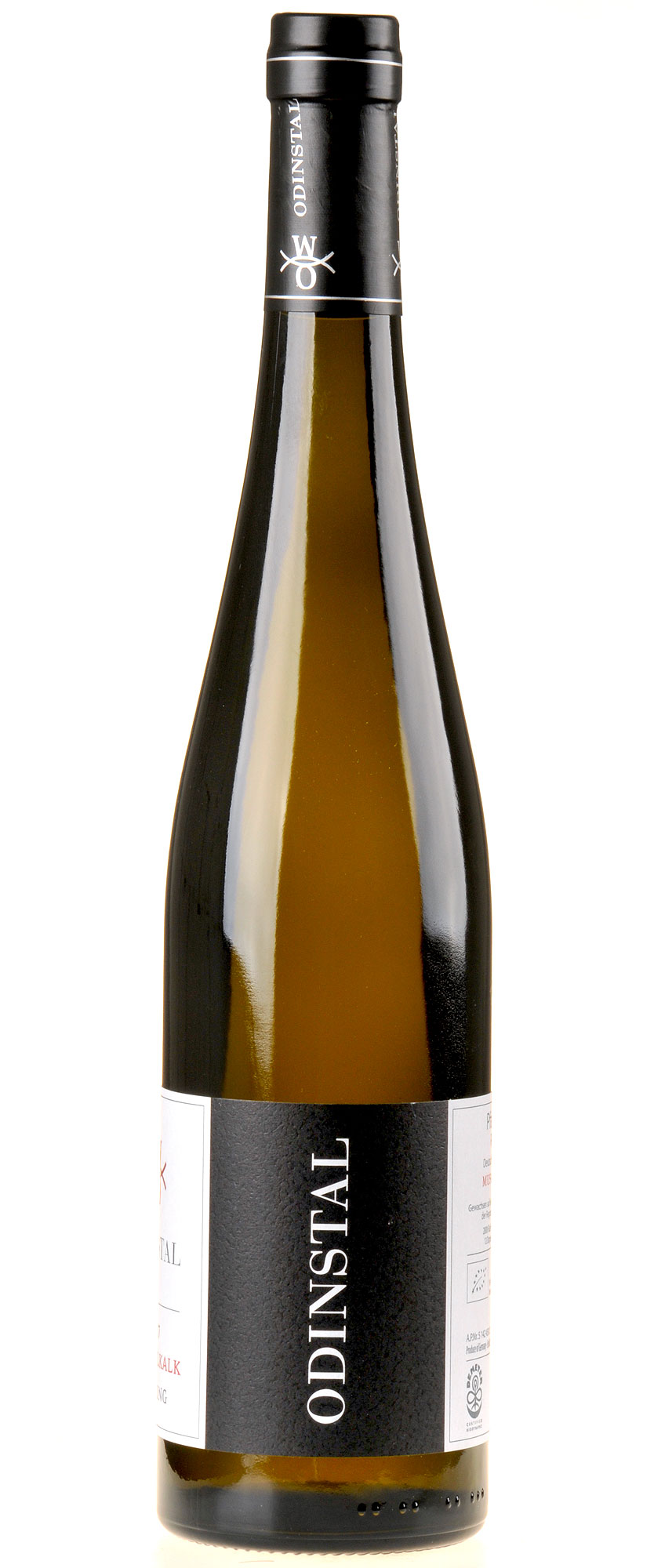 Weingut Odinstal Riesling Muschelkalk Bio 2017 Seitenansicht