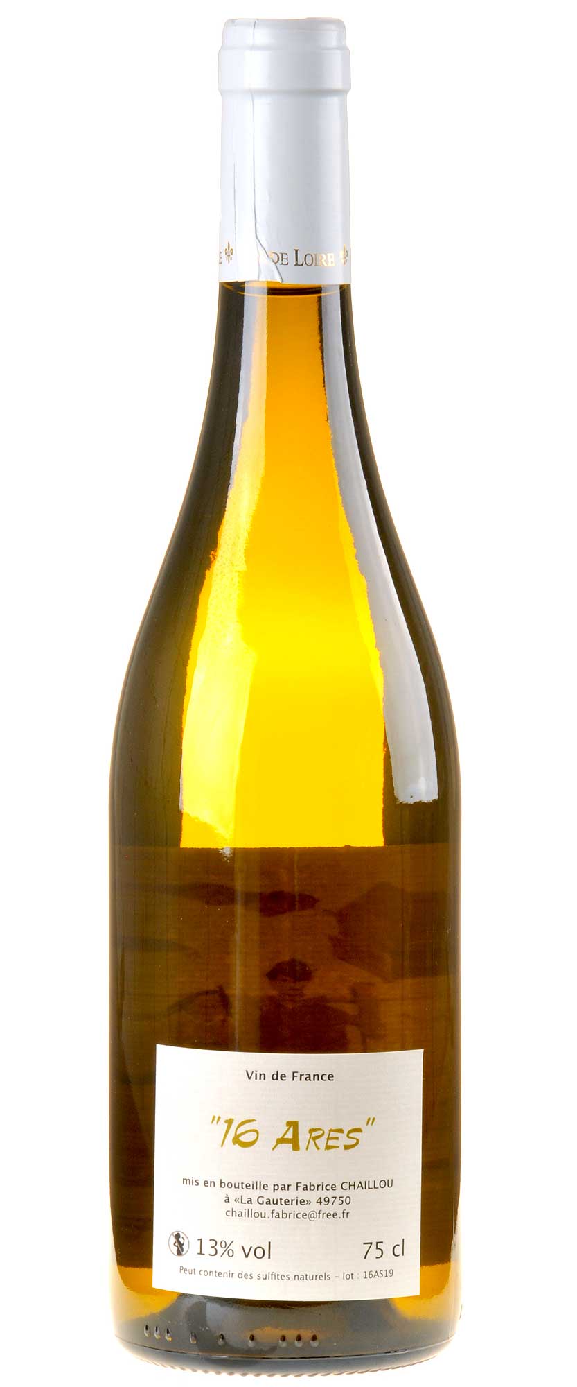 Fabrice Chaillou Les 16 Ares 2019 Rücketikette