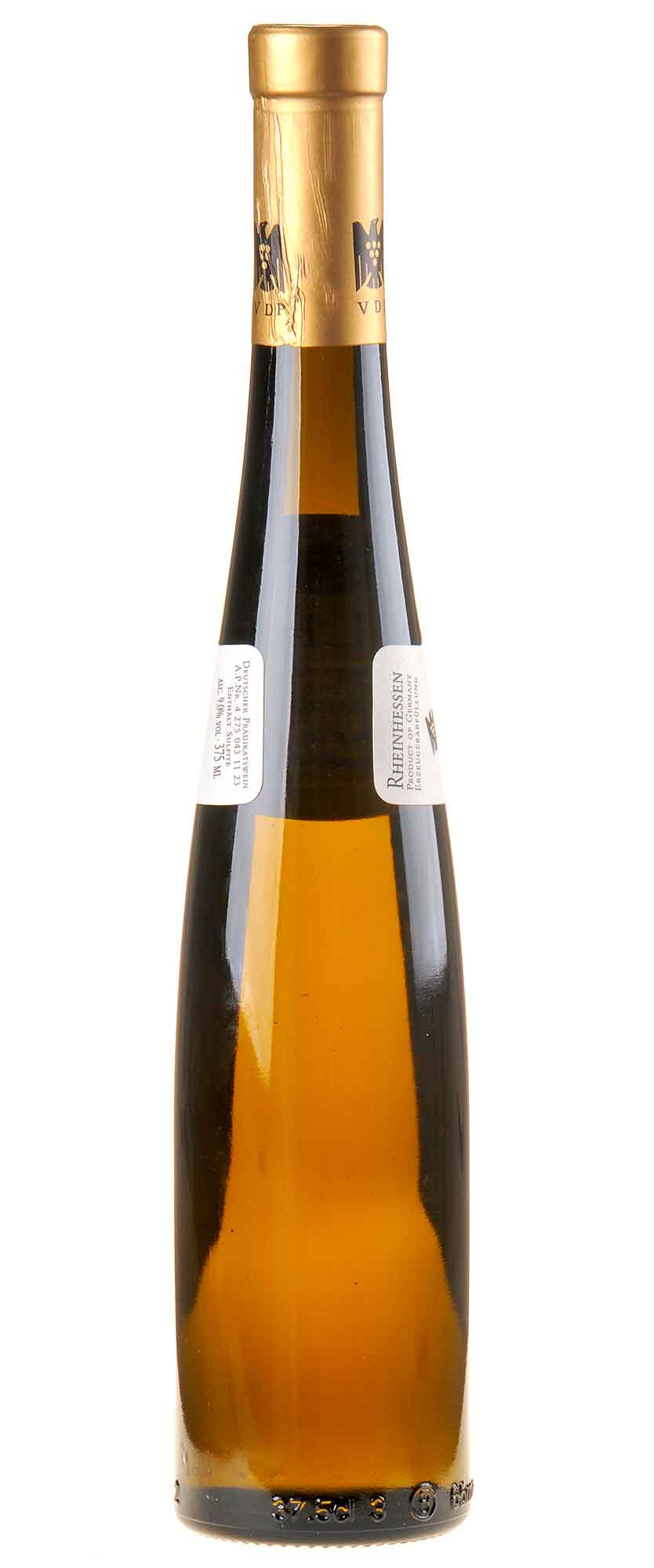 Klaus Peter Keller Pius Auslese 2022 0,375l Rücketikett