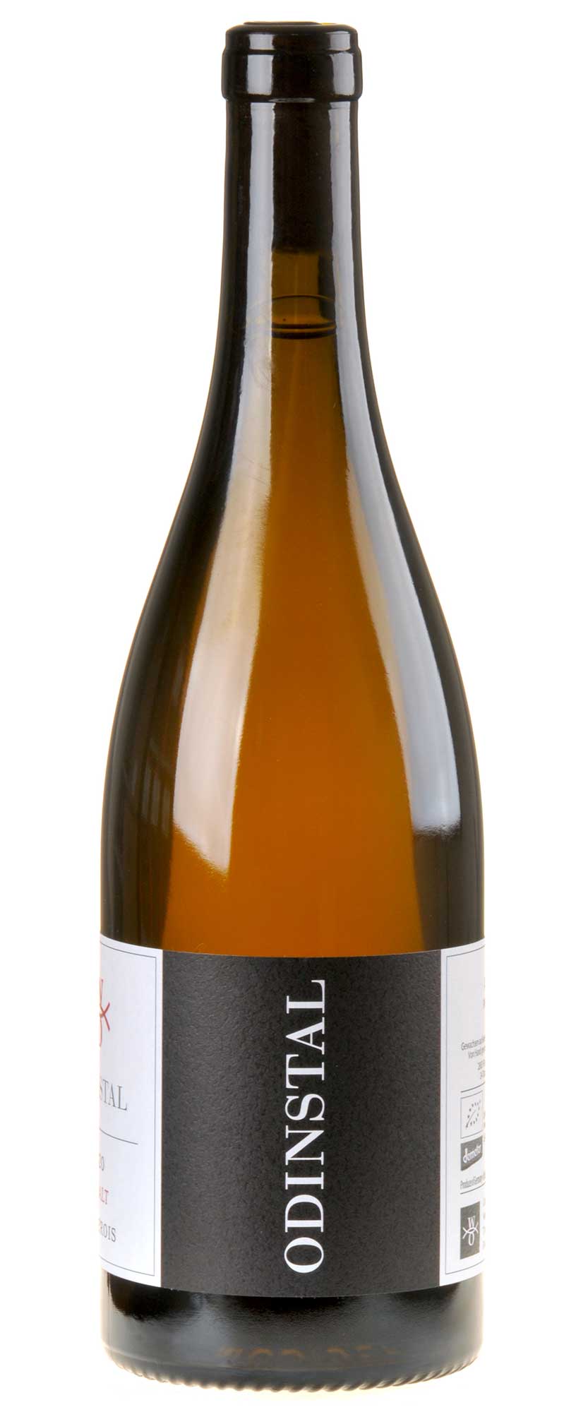 Weingut Odinstal Auxerrois Basalt Bio 2020 Seitenansicht