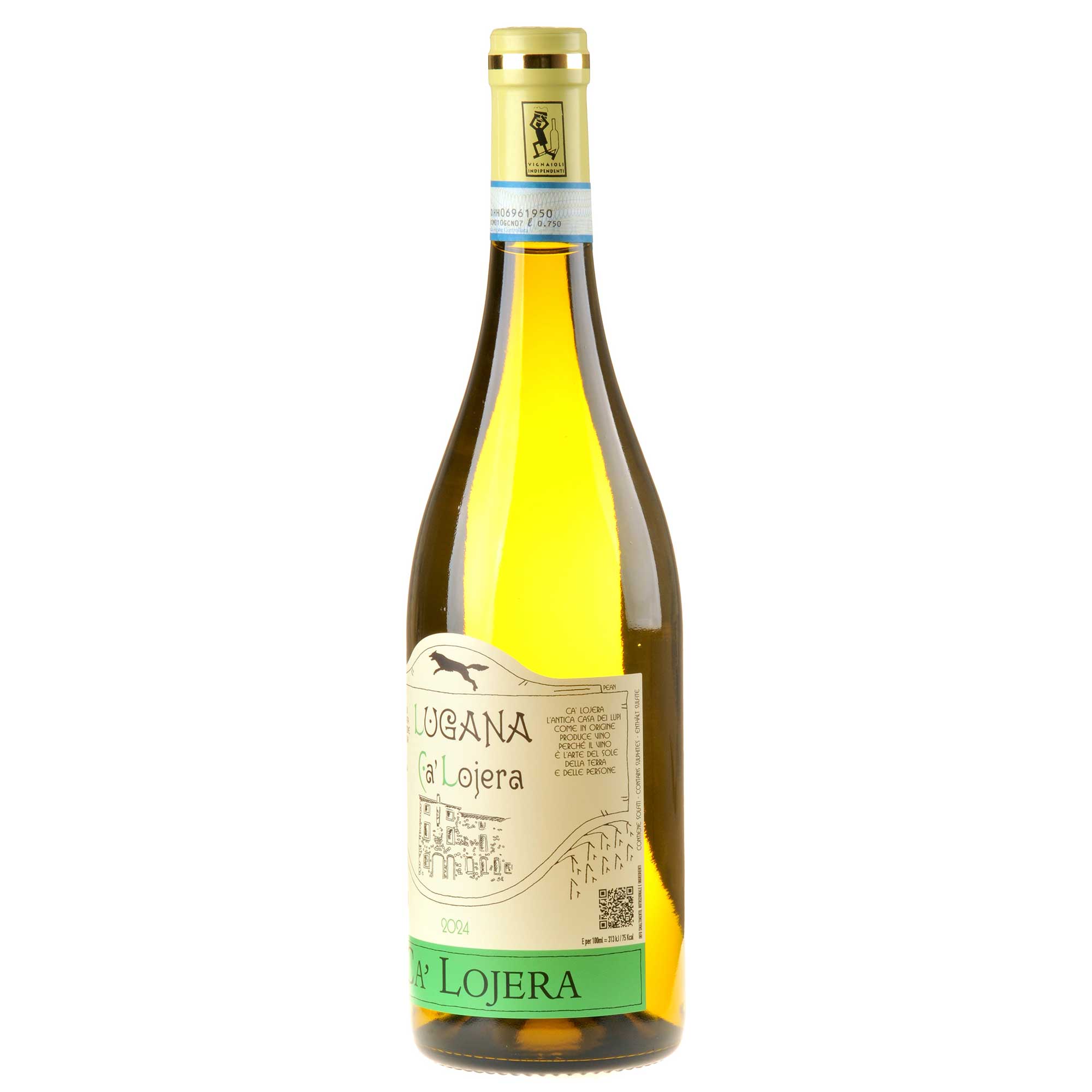 Ca´Lojera Lugana 2024 Rücketikett