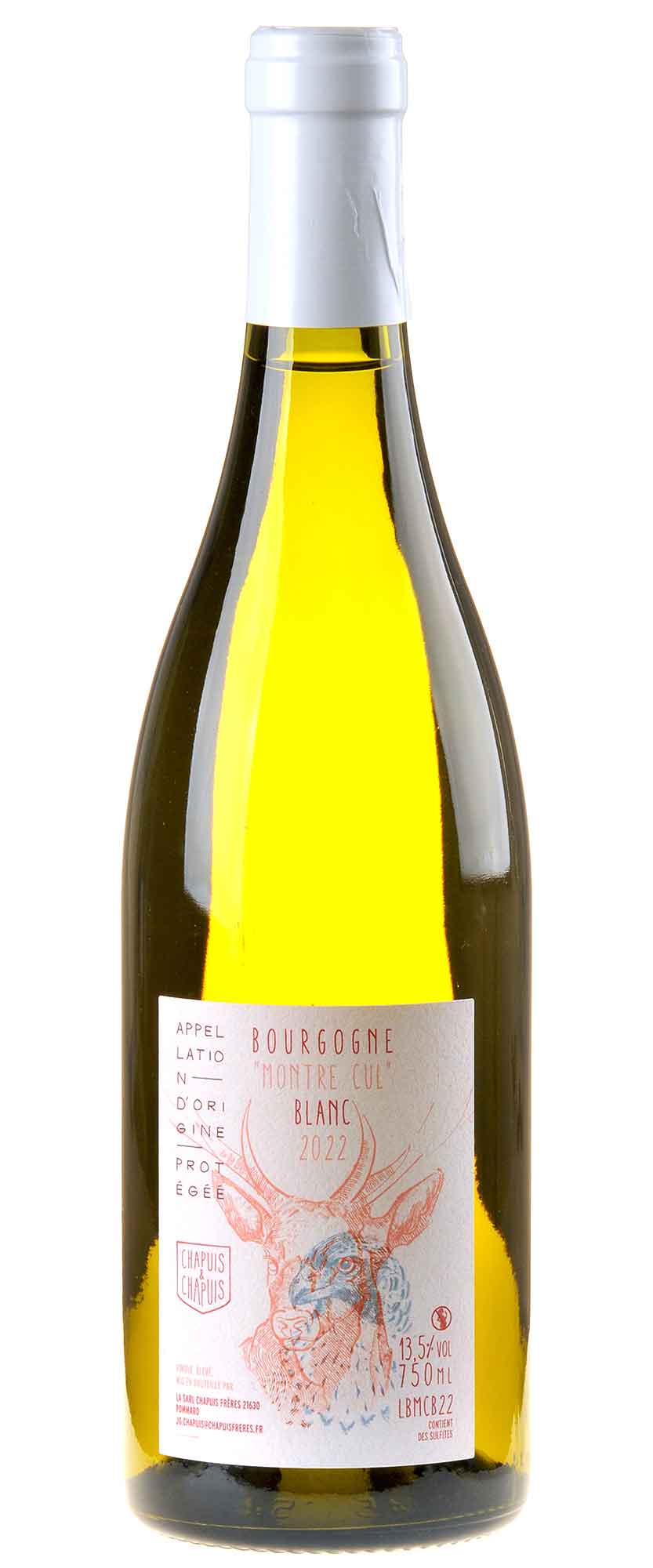 Chapuis Frères Bourgogne Montre cul Blanc 2022