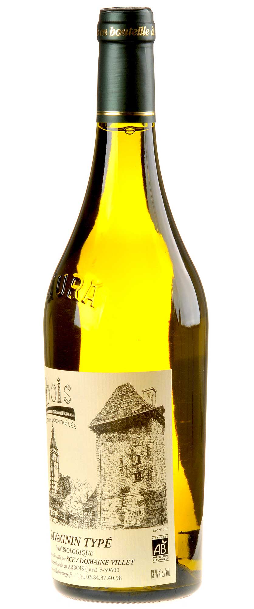 Domaine Villet Savagnin Typé Bio 2018 rechte Seite