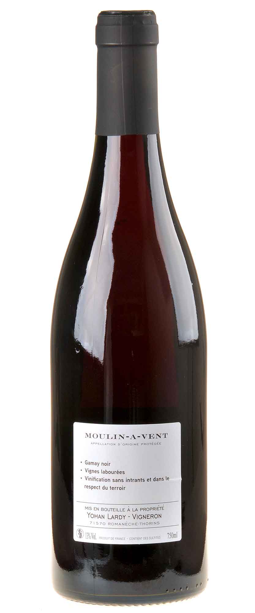 Yohan Lardy Moulin a Vent Les Michelons 2021 Rücketikett